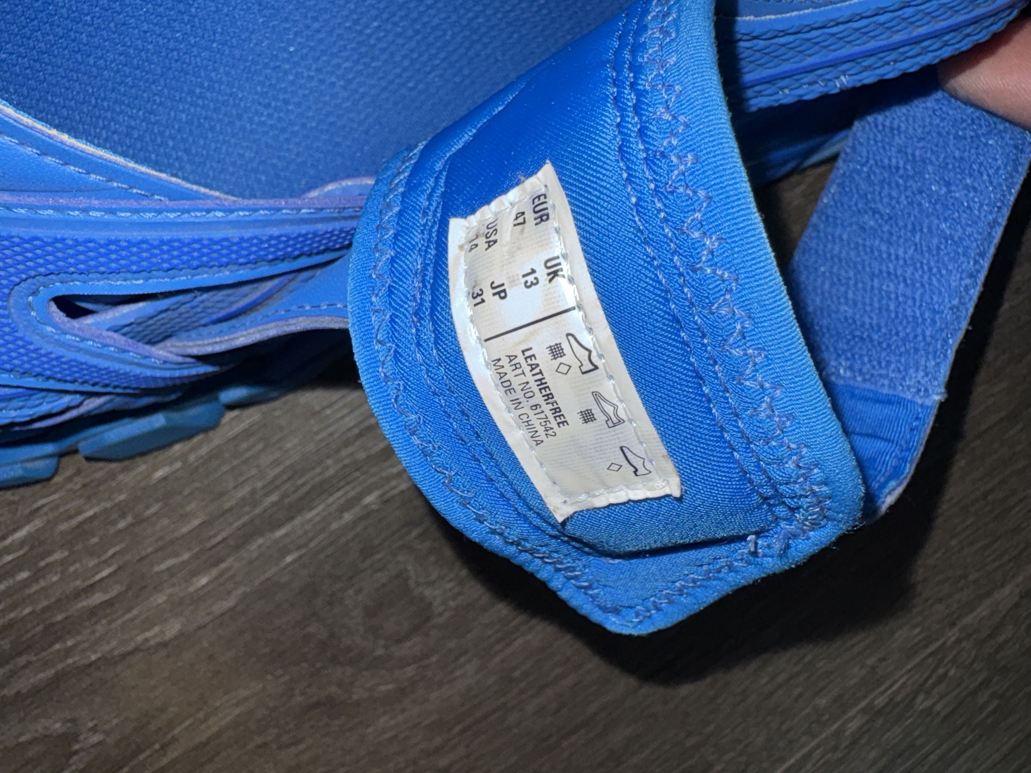 Balenciaga Balenciaga Track Sandal Size US 14 / EU 47 - 5 Thumbnail