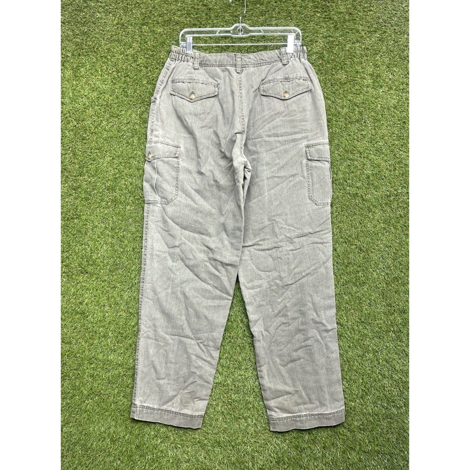 Vintage VINTAGE Red Head Chino Pants Mens M 30x31 Elastic Waist 5-Pocket Cargo Flannel Lined 90s Size US 31 - 7 Thumbnail