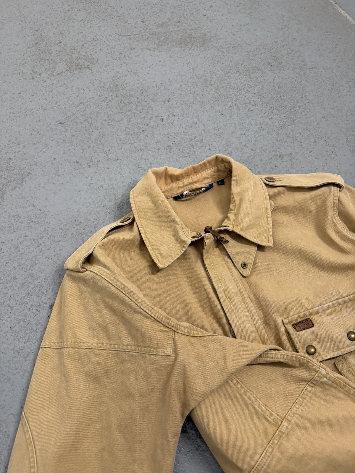 Polo Ralph Lauren 90s Polo Ralph Lauren Barn Hunting Dense Multi-pocket Jacket Size US XXL / EU 58 / 5 - 6 Thumbnail