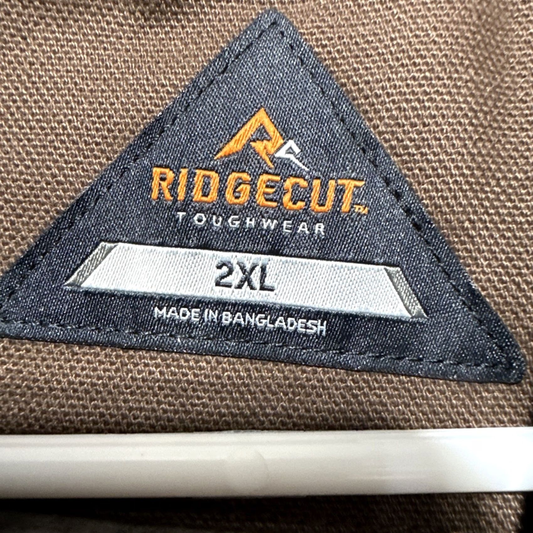 Vintage Ridgecut Toughwear Vest Men 2XL Brown Zip Lined Outdoor Casual Workwear Size US XXL / EU 58 / 5 - 5 Thumbnail