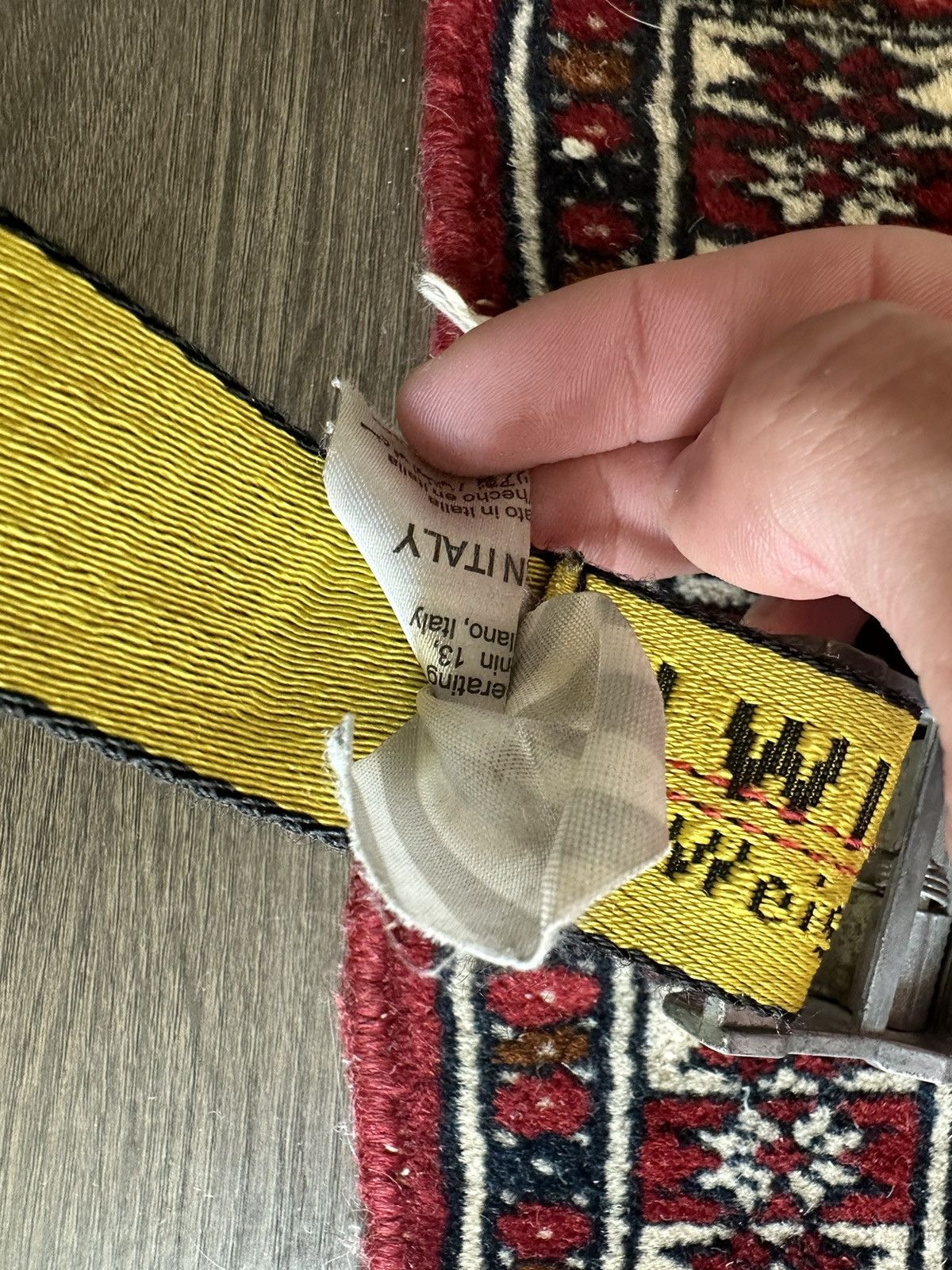 Off-White Off White OG Tape Belt Size ONE SIZE - 10 Thumbnail