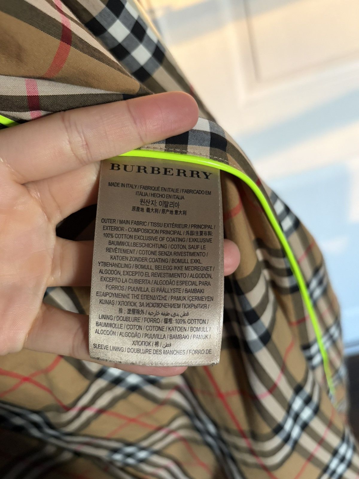 Burberry Prorsum Archival Burberry Prorsum SS13 Vinyl Laminated Trench Coat Size US M / EU 48-50 / 2 - 9 Thumbnail