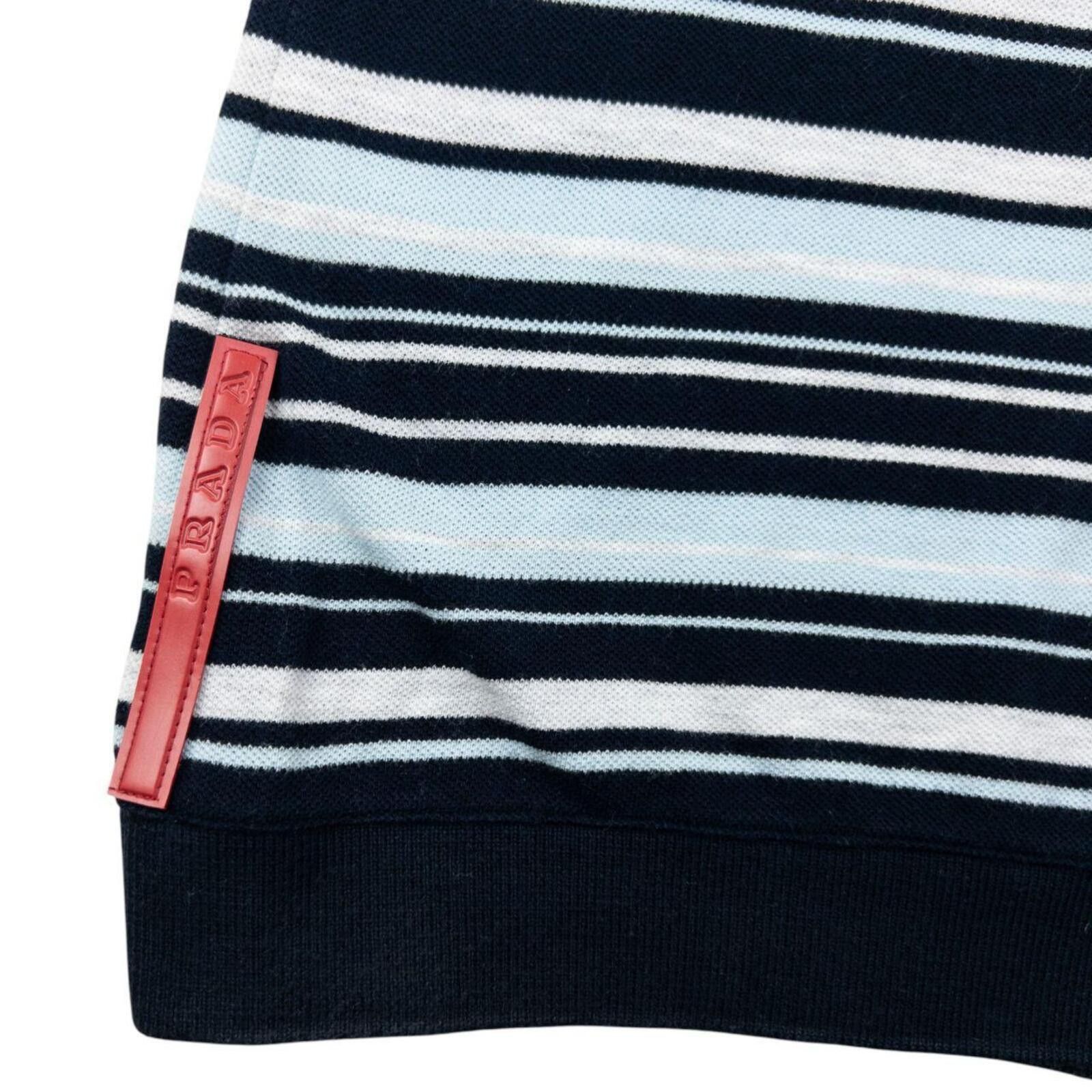 Prada Vintage 2000s Prada Sport Striped T Shirt Size M Size US M / EU 48-50 / 2 - 4 Thumbnail