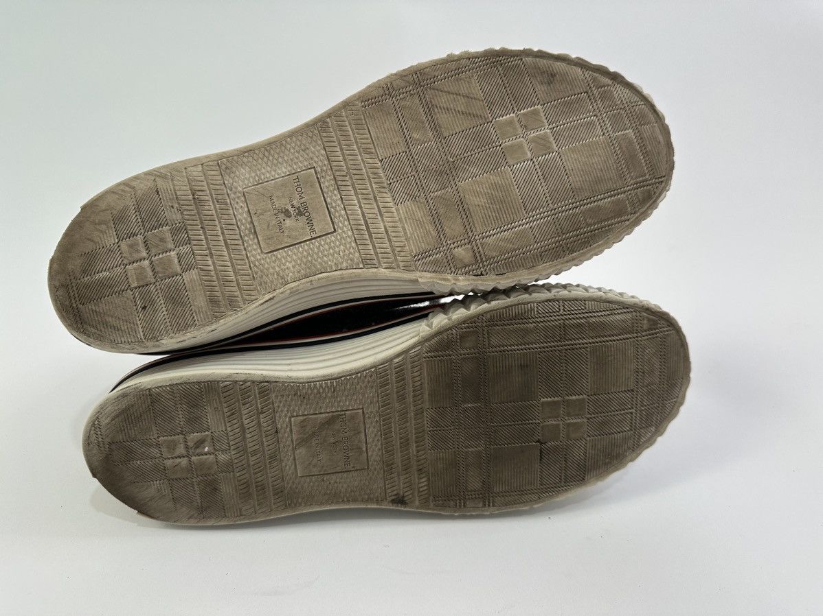 Thom Browne THOM BROWNE DONEGAL TWEED COLLEGIATE HIGH TOP SIZE 9 Size US 9 / EU 42 - 8 Thumbnail