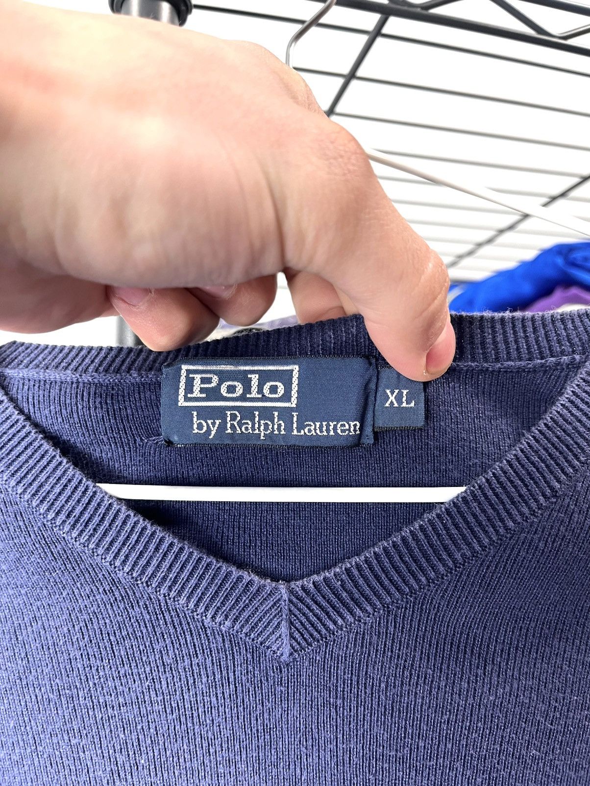 Polo Ralph Lauren Vintage Polo Ralph Lauren Sweater Vest Knit Old Money Size US XL / EU 56 / 4 - 2 Thumbnail