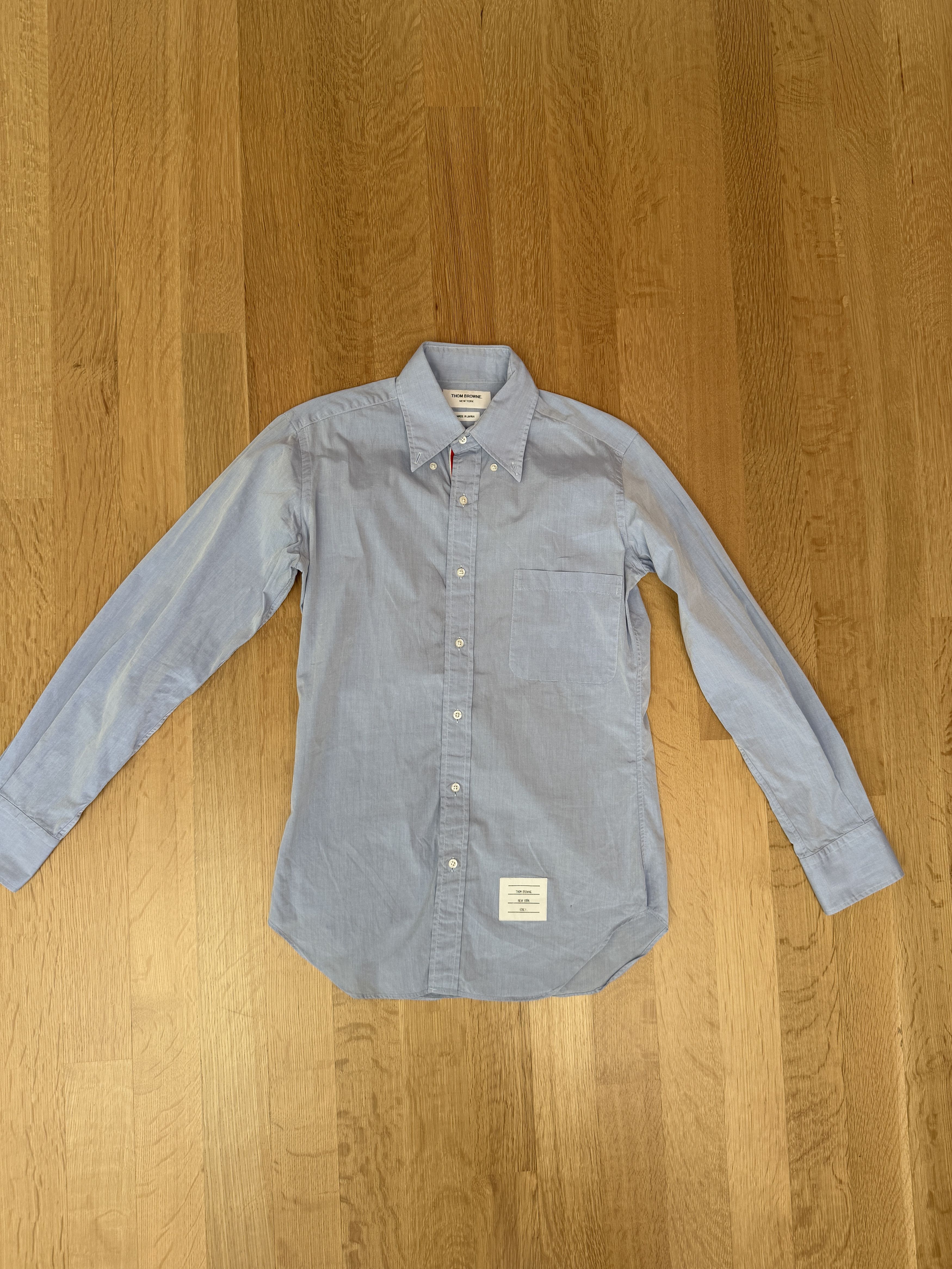 Classic Blue Button Up