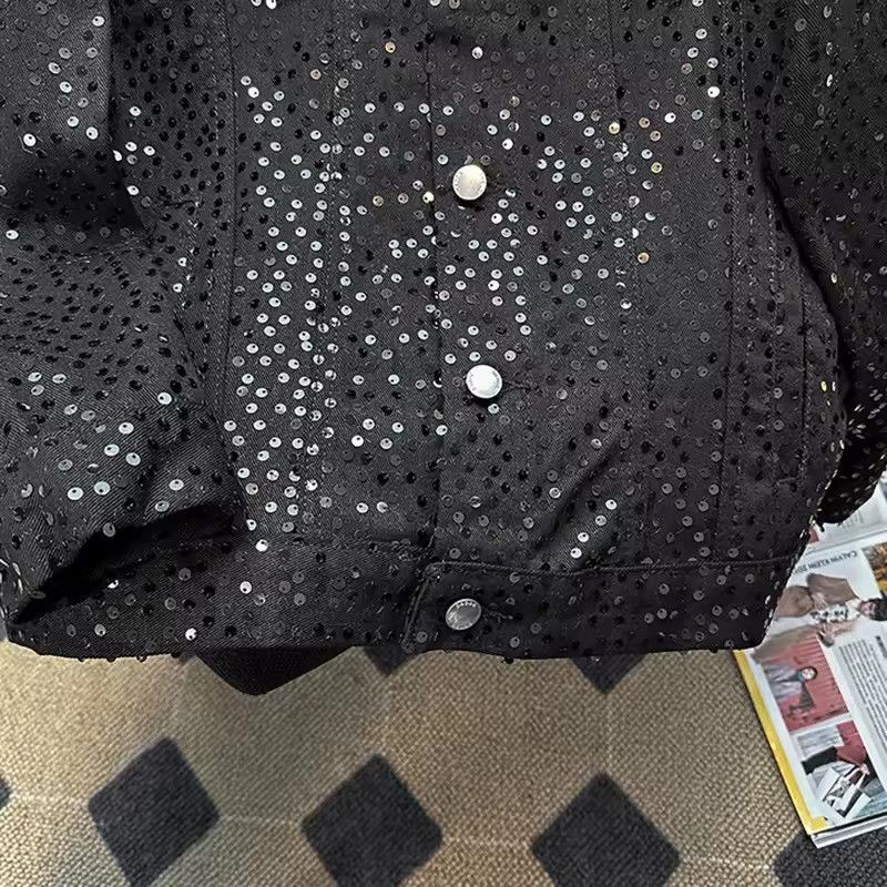 Japanese Brand Black Party Shiny Jacket Size US L / EU 52-54 / 3 - 6 Thumbnail