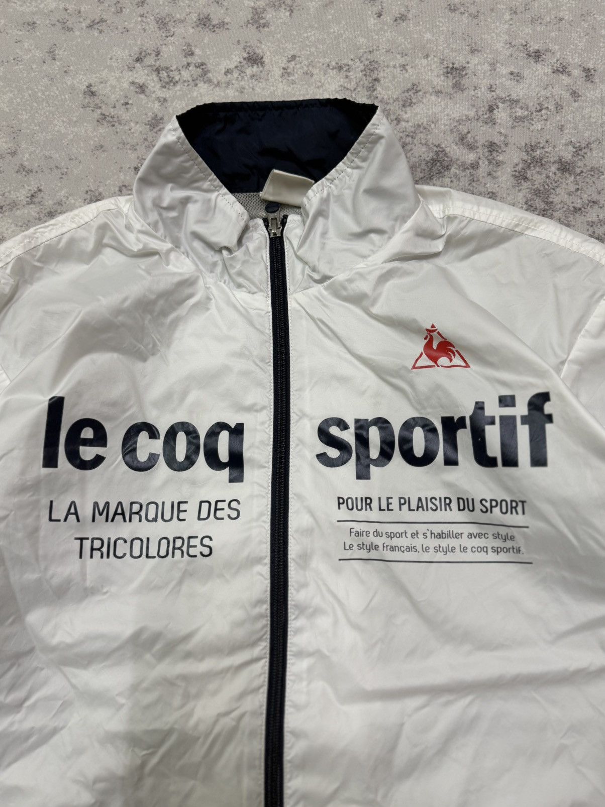 Le Coq Sportif Vintage Le Coq Sportiq By Descente Windbreaker Jacket Size US L / EU 52-54 / 3 - 4 Thumbnail