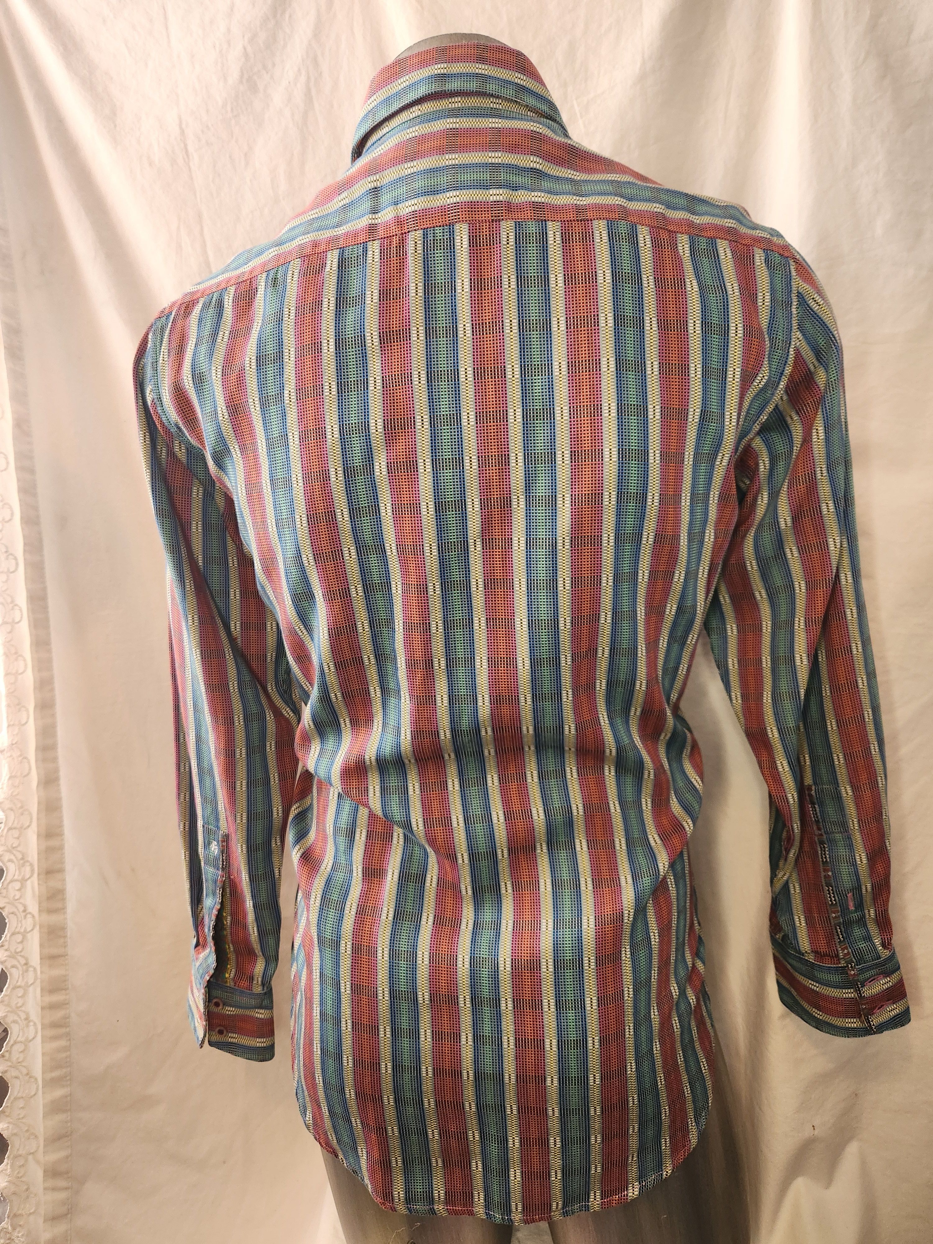 Robert Graham woven stripes Size US M / EU 48-50 / 2 - 3 Thumbnail