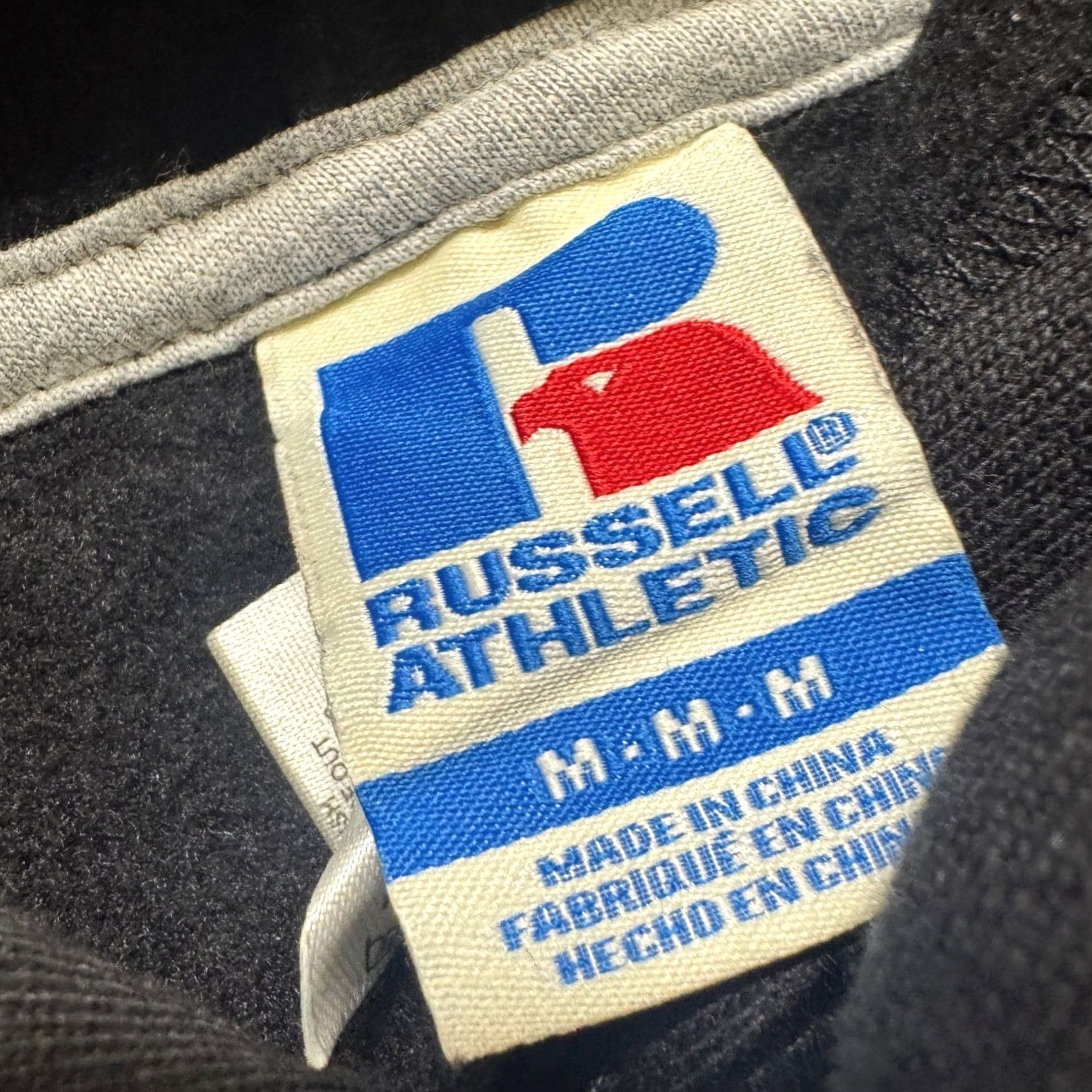 Russell Athletic Russell Athletic Hoodie Mens Medium Pullover Black Blank Cotton Activewear NWT Size US M / EU 48-50 / 2 - 3 Thumbnail