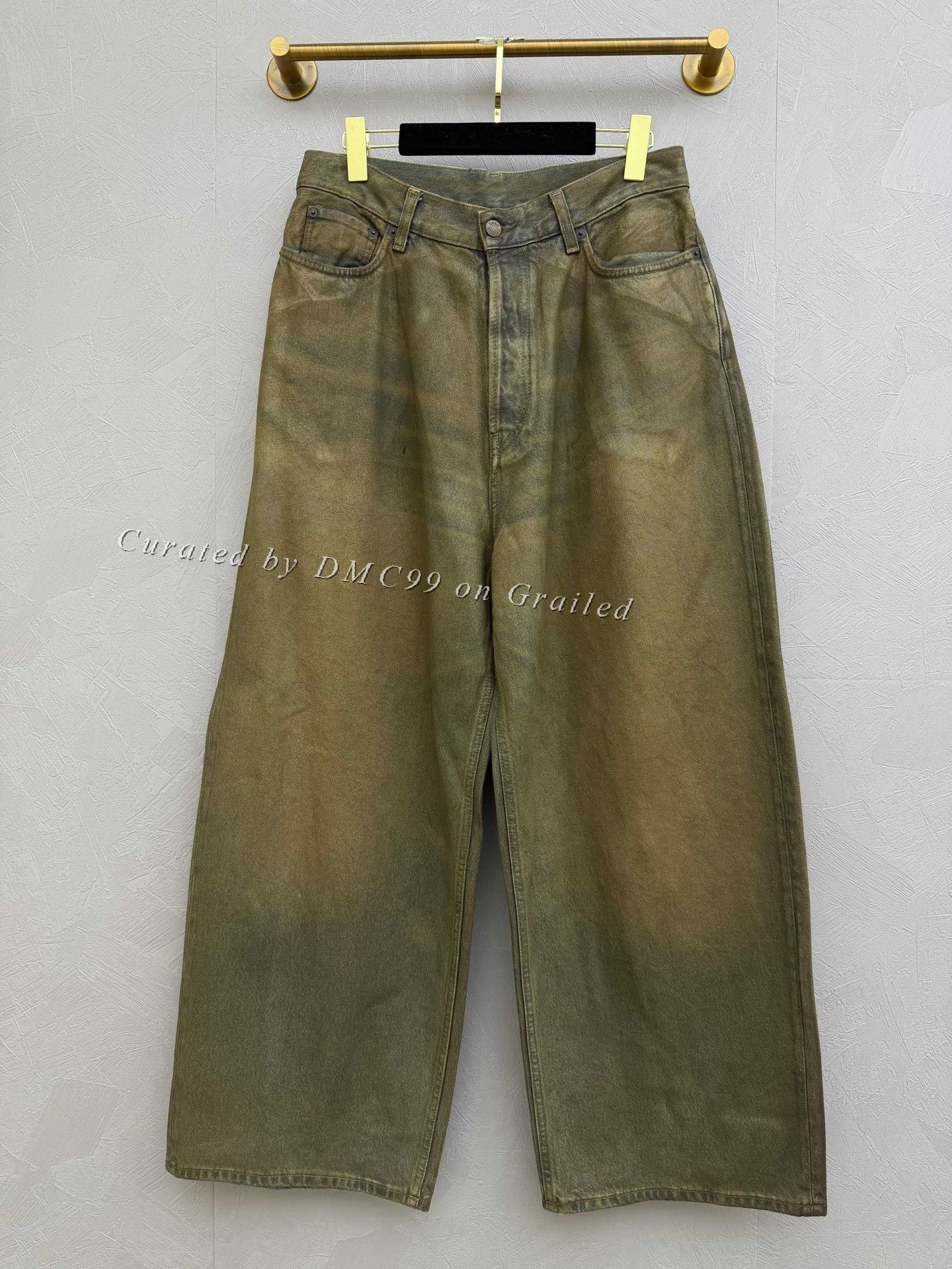 Acne Studios Acne Studios Baggy Wide-Leg Jeans Size 28" / US 6 / IT 42 - 1 Thumbnail