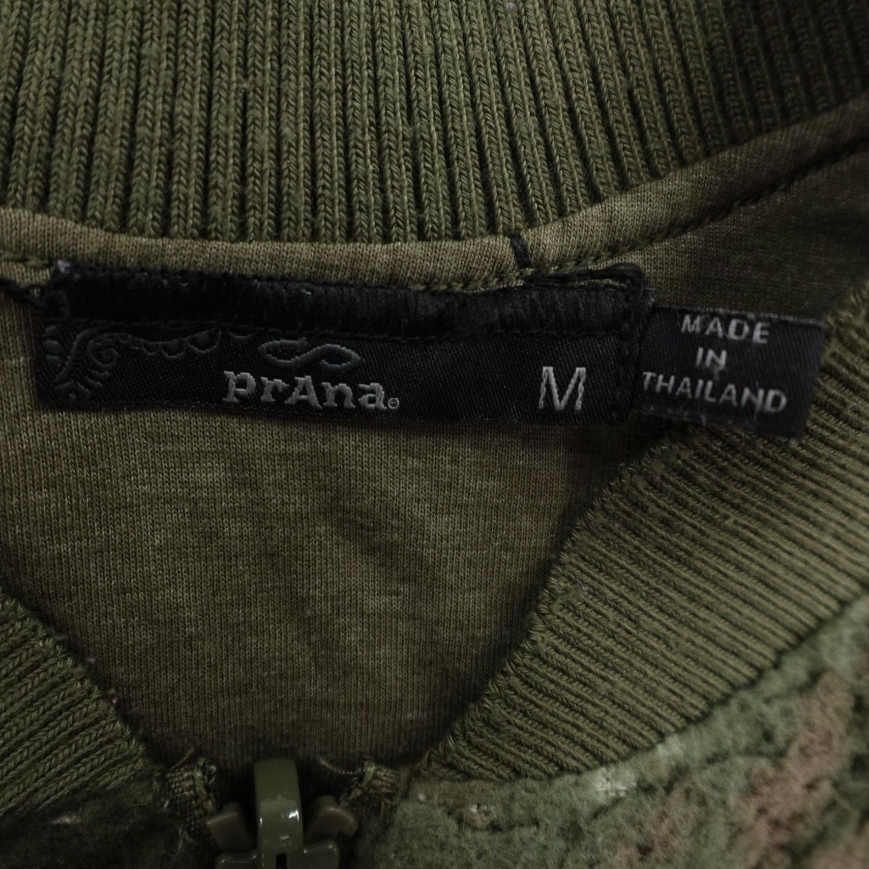 Prana Prana Jacket Womens Medium Green Camo Sherpa Fleece Bomber Full Zip Up Coat Pockets Womens Size M / US 6-8 / IT 42-44 - 7 Thumbnail