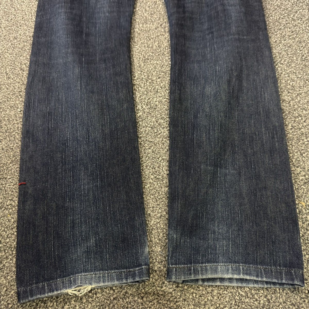 Beauty Beast Vintage 90s Archive Edwin 503 Zero Slim Low Rise Denim Size 29" - 11 Thumbnail