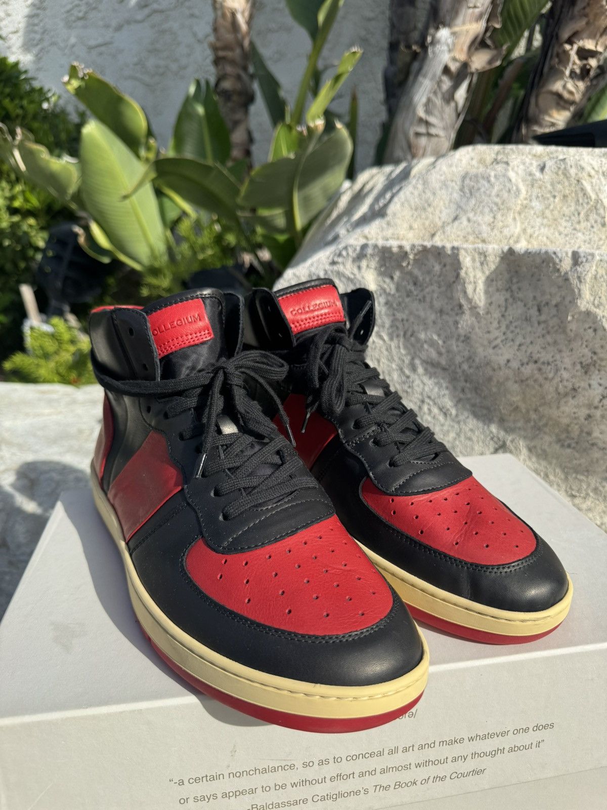 Collegium Black & Red Size US 9.5 / EU 42-43 - 1 Thumbnail