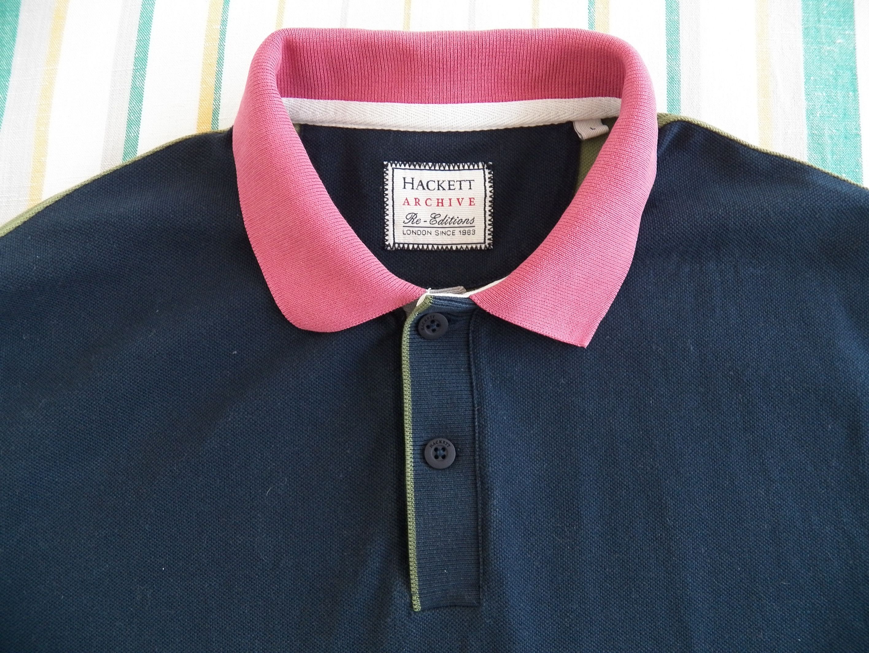 Hackett Hackett Archive Re-Editions Polo Shirt Size L multicolored Size US L / EU 52-54 / 3 - 4 Thumbnail