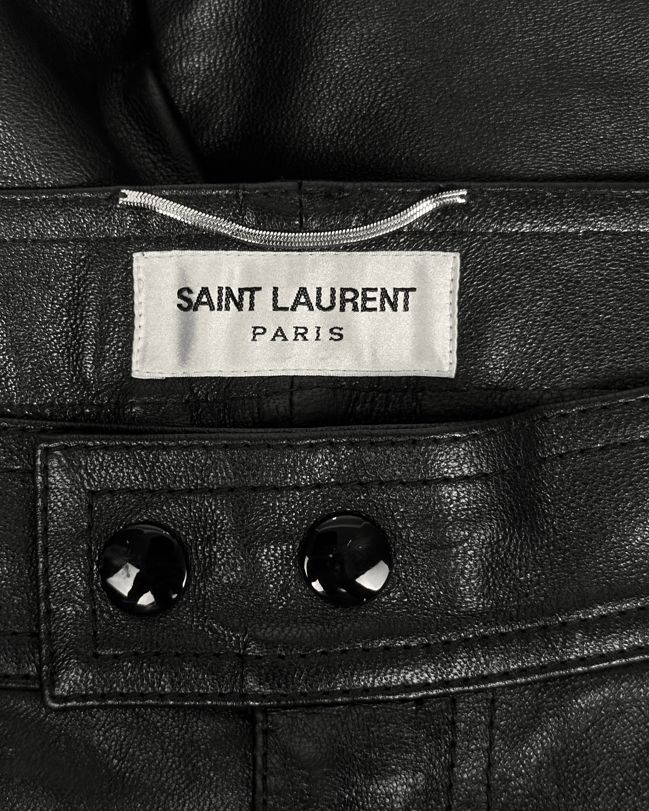 Saint Laurent Paris Saint Laurent Multi Zip Leather Biker Pants Size US 36 / EU 52 - 9 Thumbnail