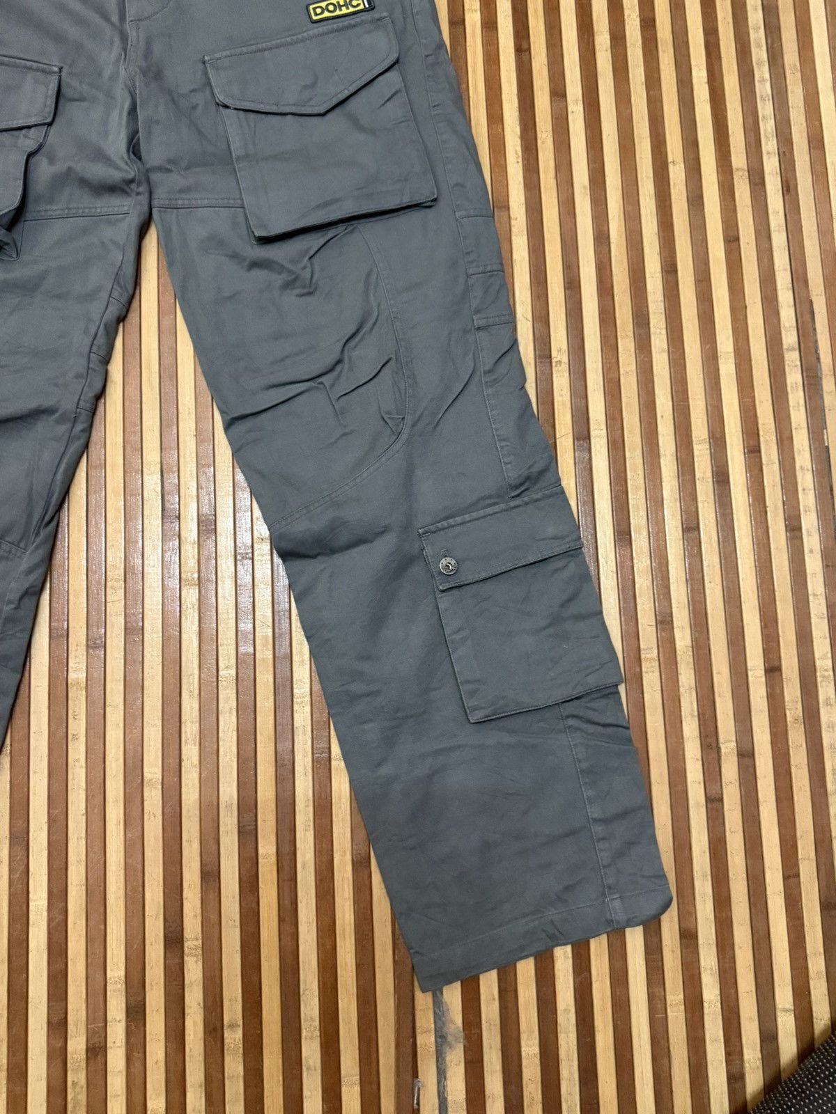 Japanese Brand Vintage DOHC Bush Pocket Cargo Pants 8 Pockets Streetwear Size US 34 / EU 50 - 4 Thumbnail
