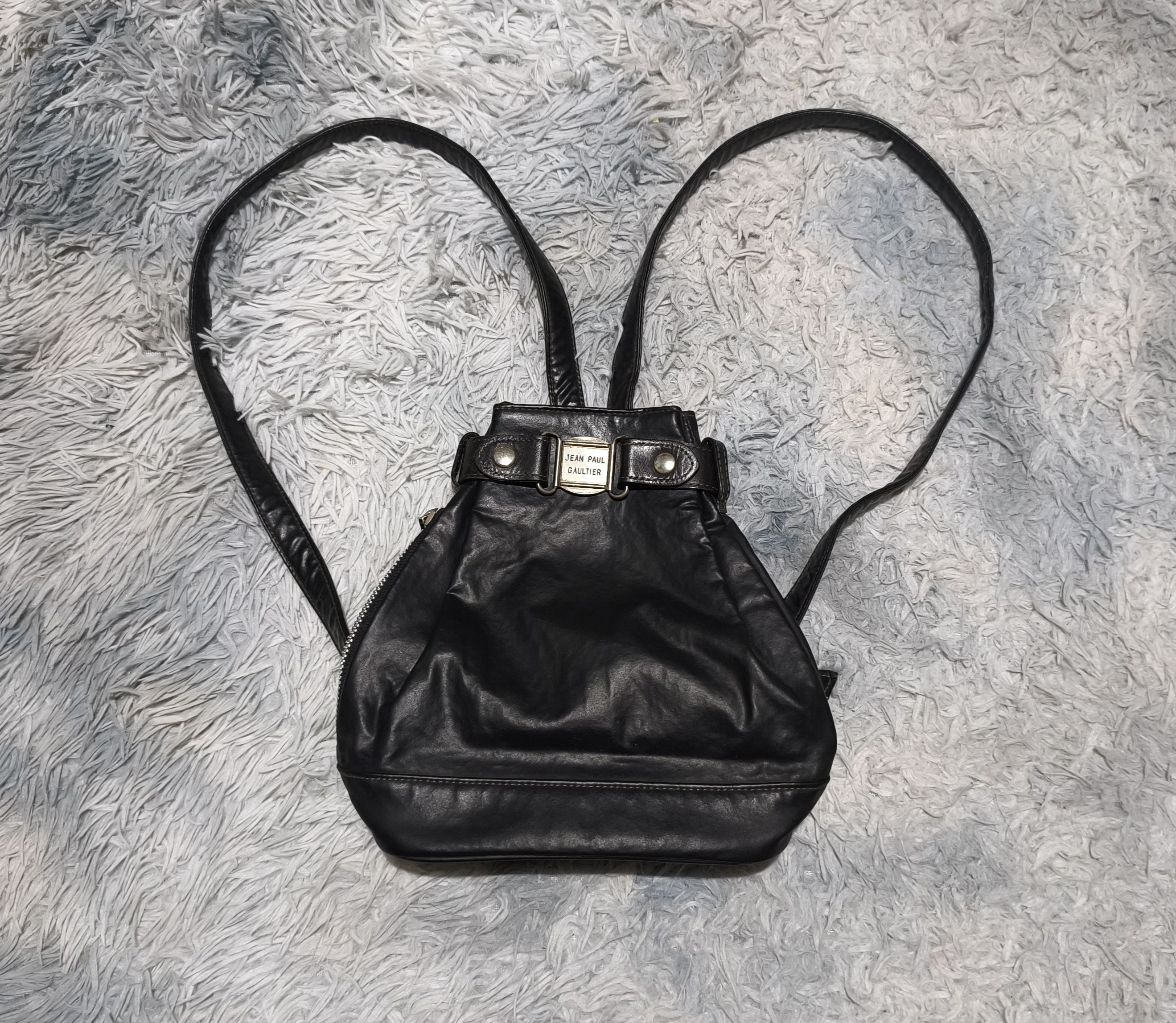 Jean Paul Gaultier Vintage Jean Paul Gaultier JPG Leather backpack Size ONE SIZE - 1 Thumbnail