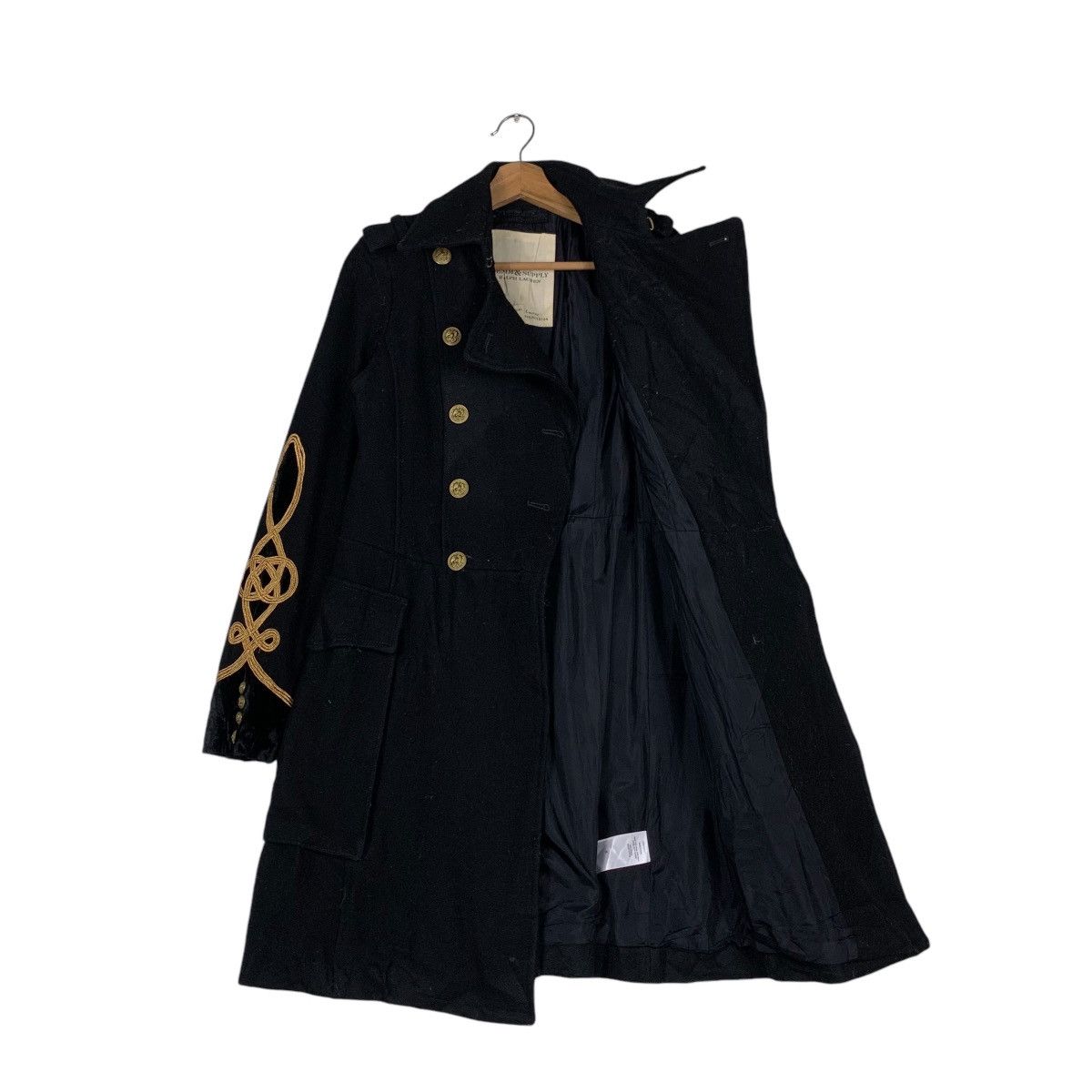Denim & Supply Ralph Lauren Denim & Supply RALPH LAUREN Double Breast Overcoat #1355-C61 Size XS / US 0-2 / IT 36-38 - 9 Thumbnail