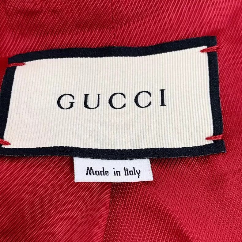 Gucci Gucci Color-blocked plaid gold buckle cotton woven small fr Size M / US 6-8 / IT 42-44 - 5 Thumbnail