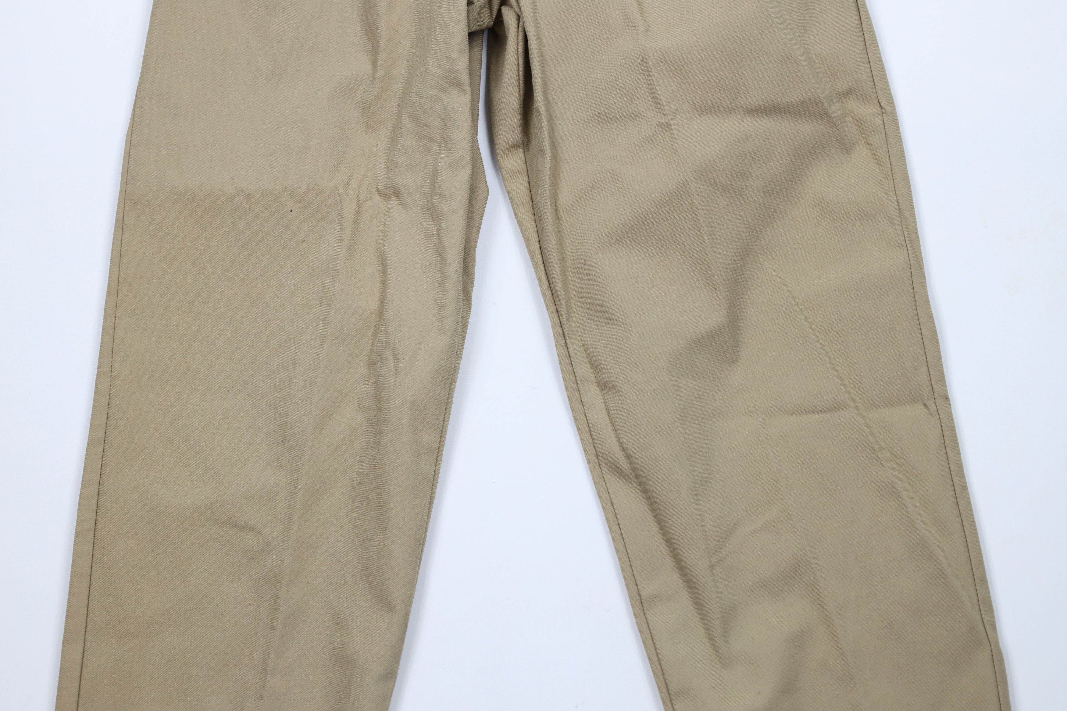 Vintage Vintage 90s Streetwear Blank Tapered Leg Pants Beige Size 26" / US 2 / IT 38 - 3 Thumbnail