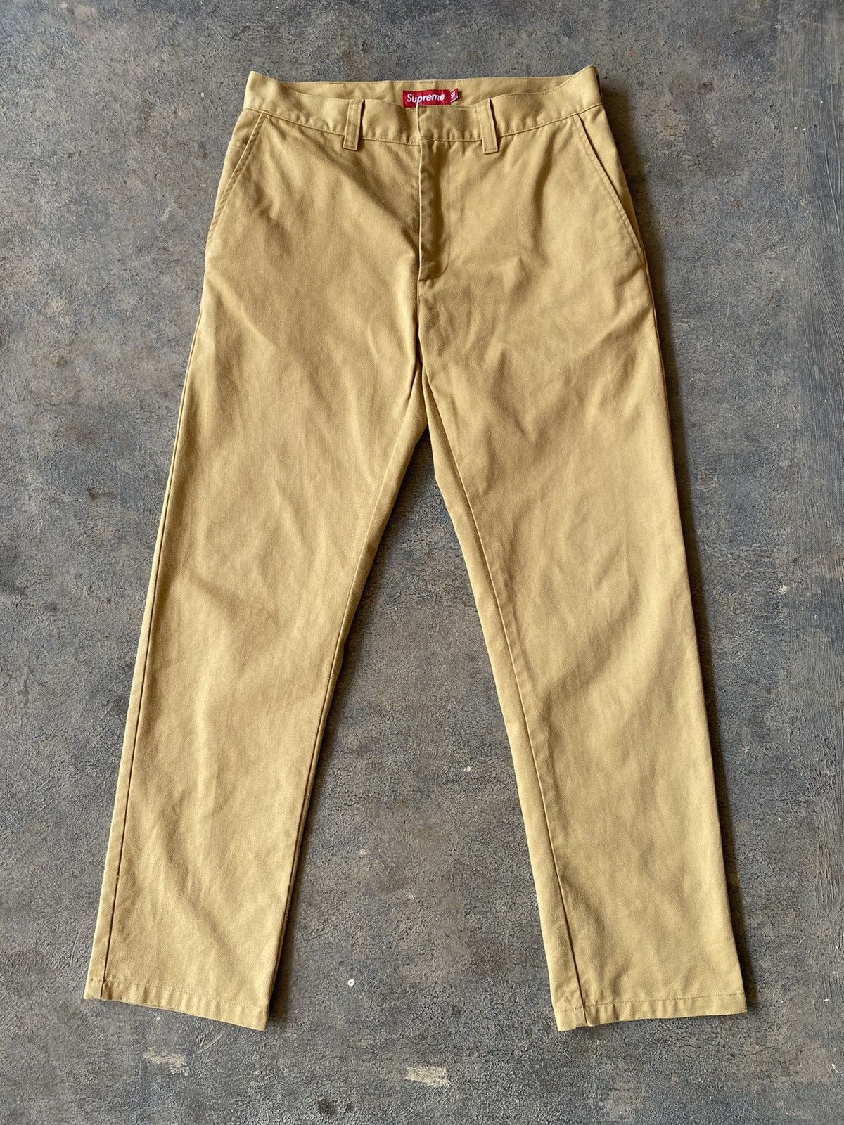 人気モデルSupreme Chino Work Pant ベージュ30 チノパン supreme chino pant work pant Supreme Work Pant (SS25) Tan Men's