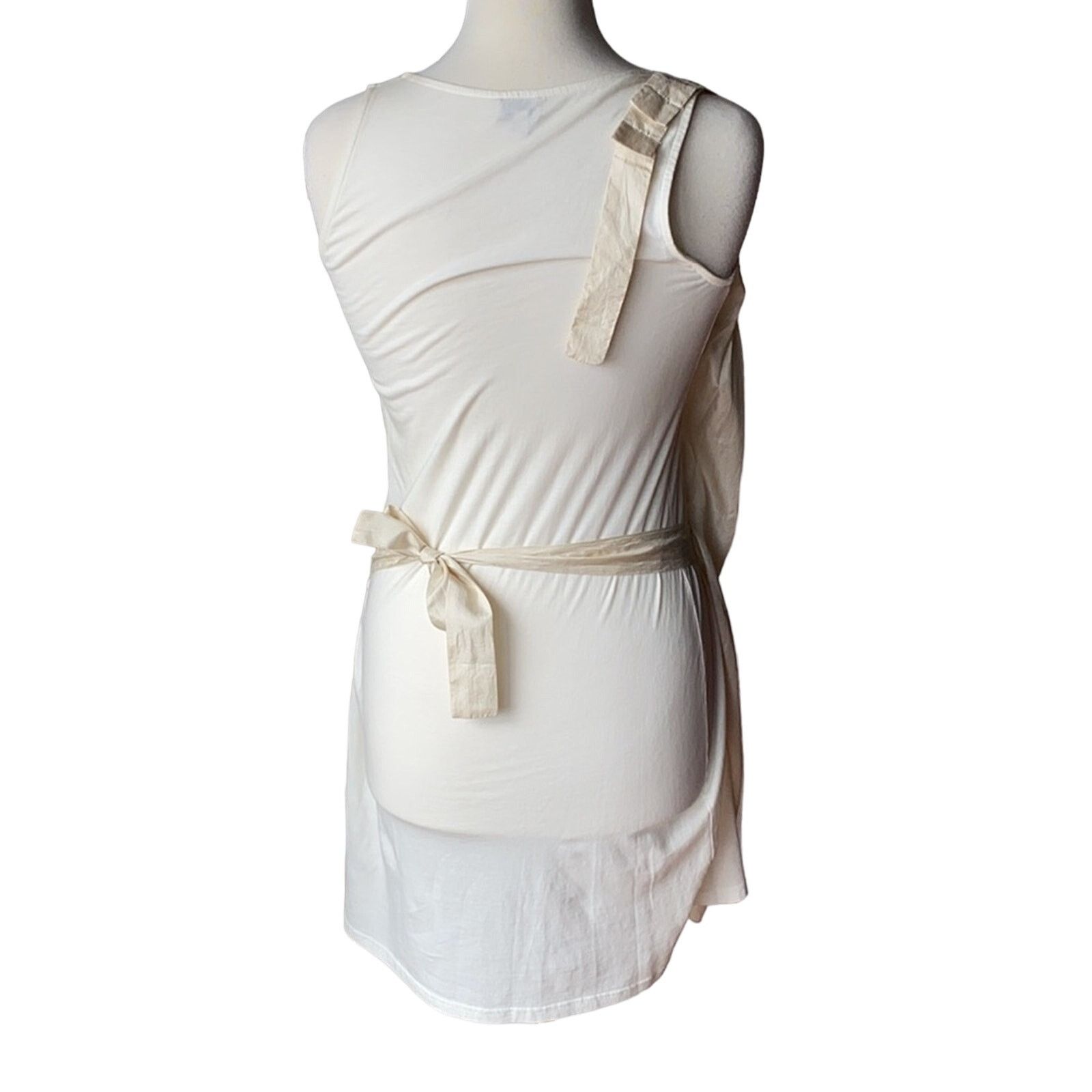 Hoss Intropia HOSS INTROPIA Grecian Silk Tunic Cream Tan Medium Size M / US 6-8 / IT 42-44 - 5 Thumbnail