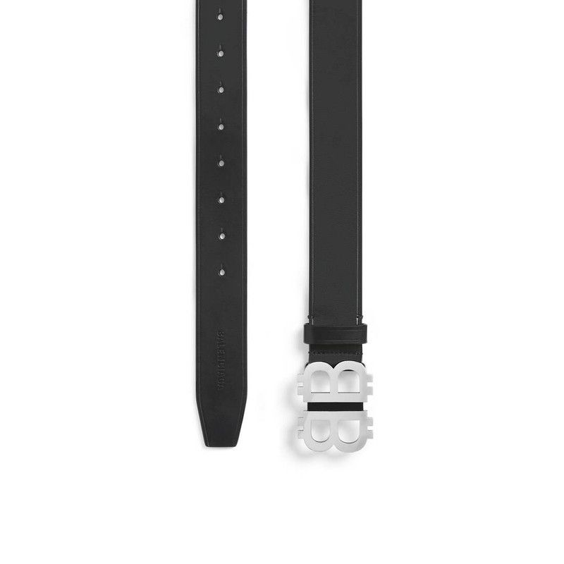 Balenciaga o1bcso1str0226 Size: 85 / Crypto Bb Belt In Black Size 34 - 1 Thumbnail
