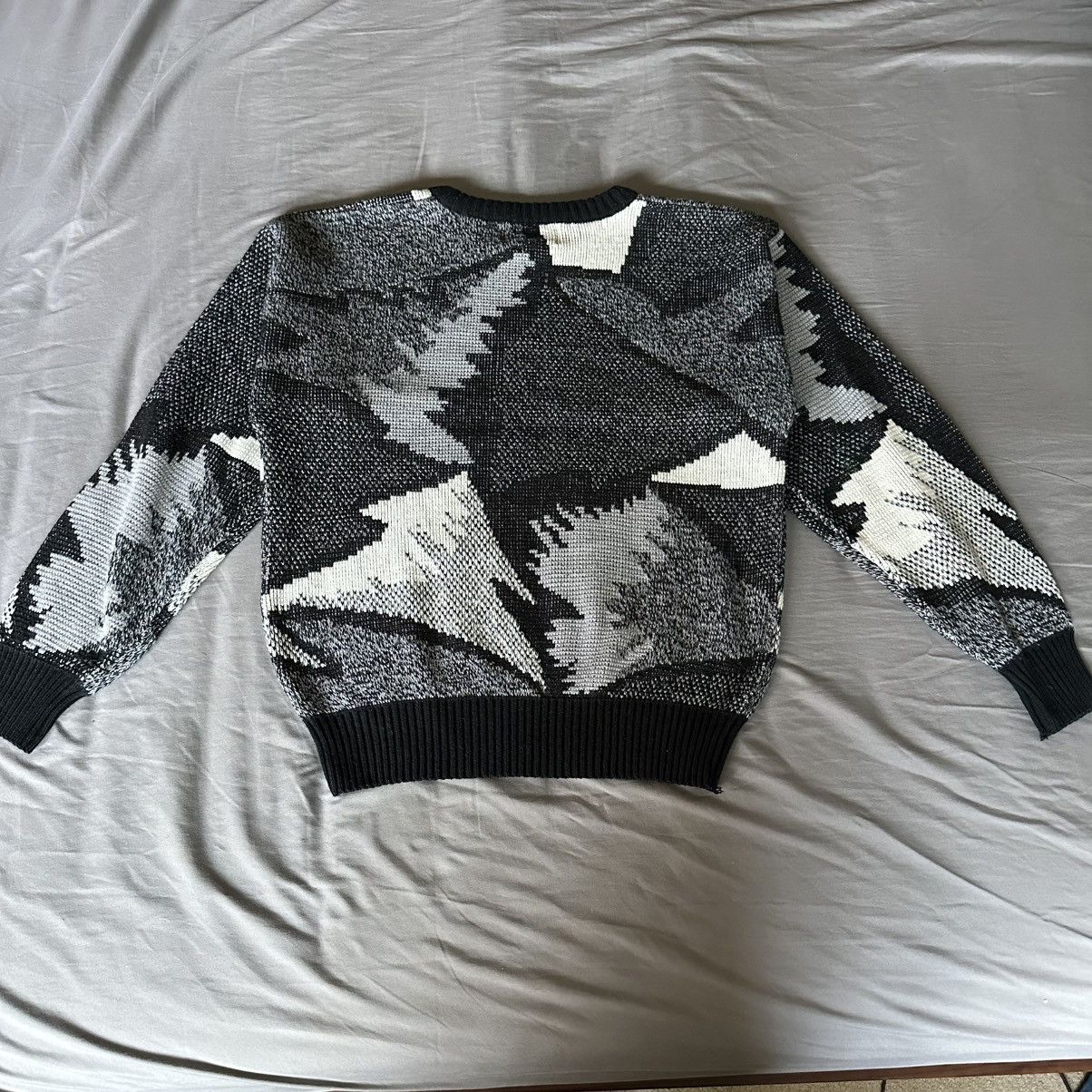 Other Vintage Abstract Grey Mountain Knitted Sweater Size US M / EU 48-50 / 2 - 4 Thumbnail