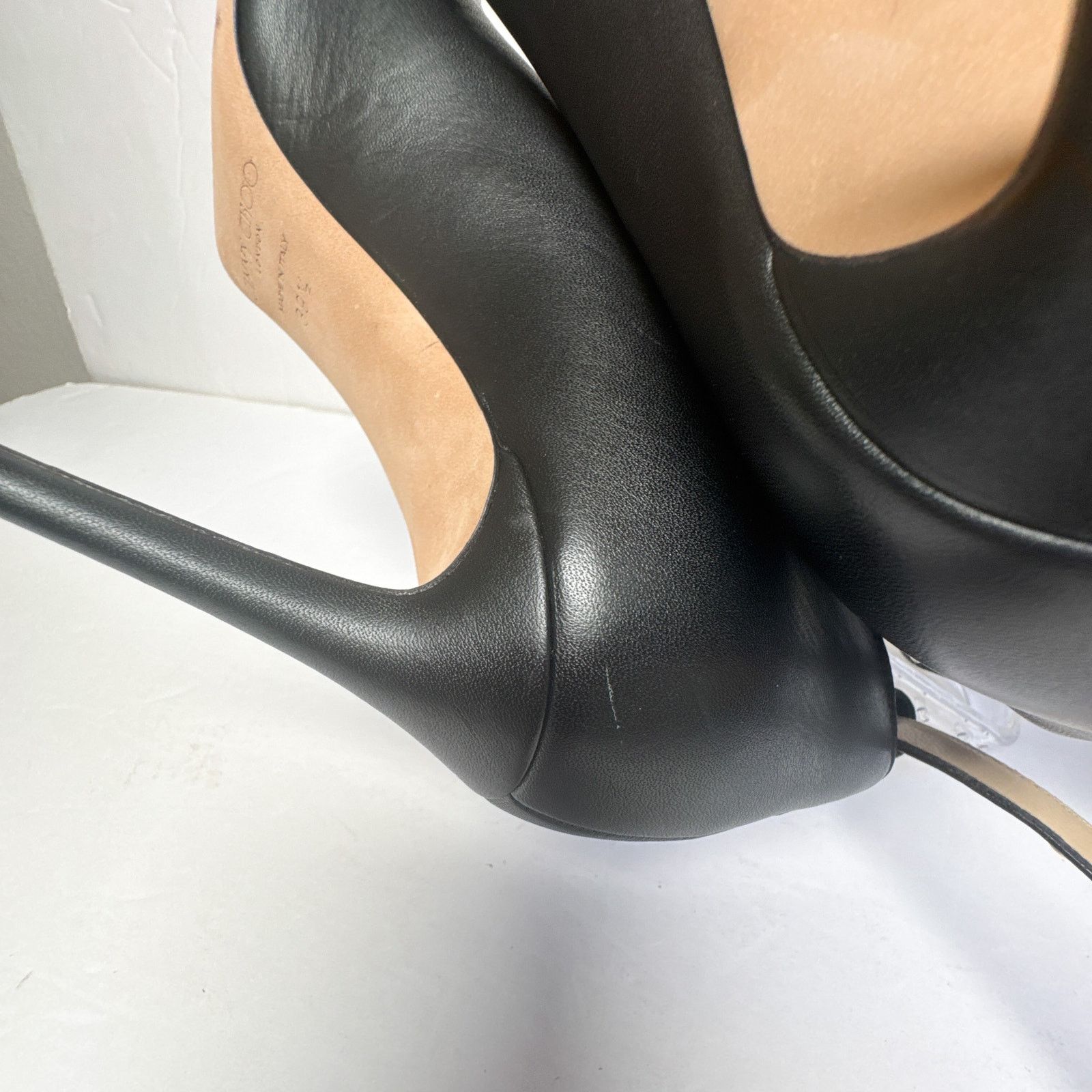 Jimmy Choo Jimmy Choo Lark 100 Studded Black Bootie Leather Heels 39.5 Size US 9.5 / IT 39.5 - 8 Thumbnail