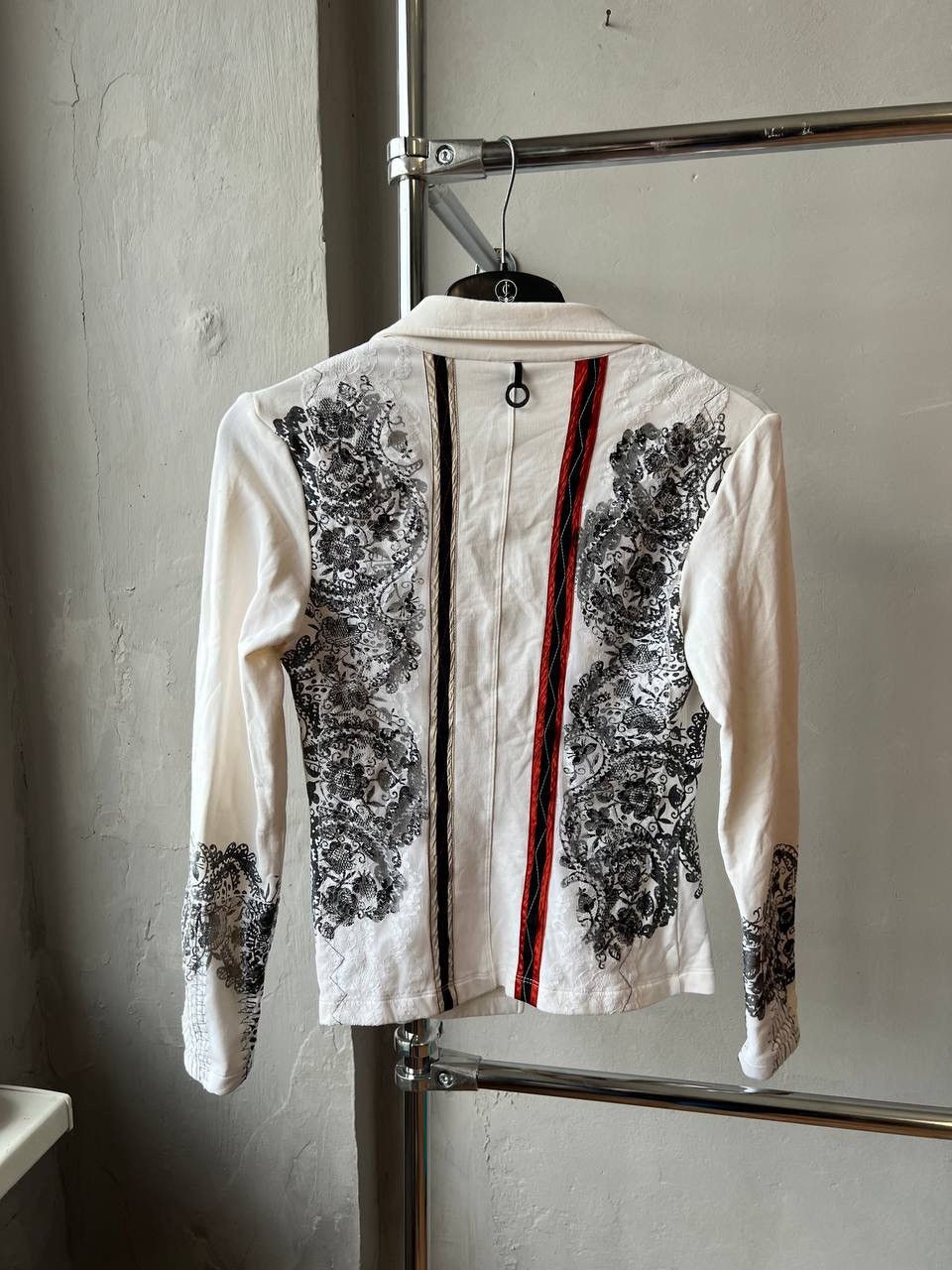 Designer SAVE THE QUEEN ARTISTIC LACE INSPIRED RARE WOMAN BLAZER L Size L / US 10 / IT 46 - 12 Thumbnail