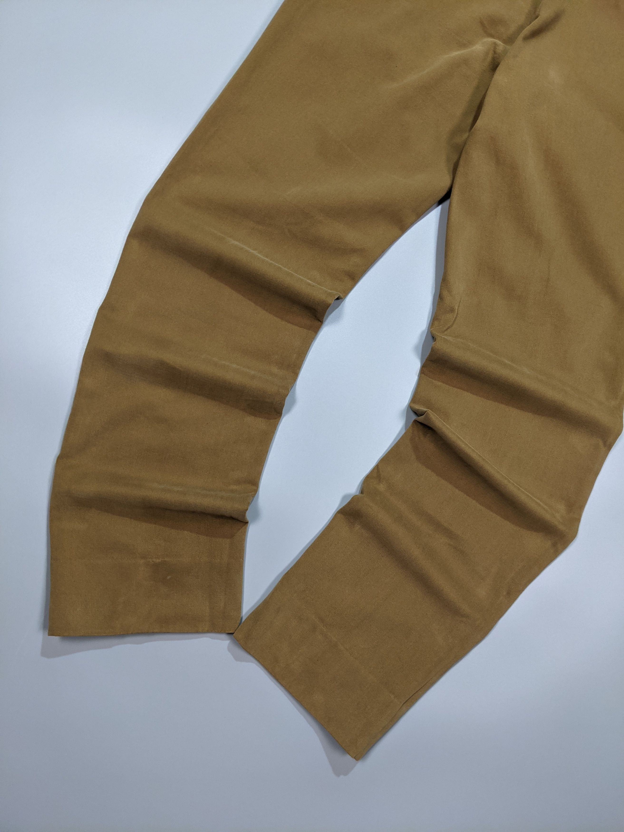 Japanese Brand ALVEARE Men's Brown Dress PANTS W32 L33 Made in Italy Size US 32 / EU 48 - 5 Thumbnail