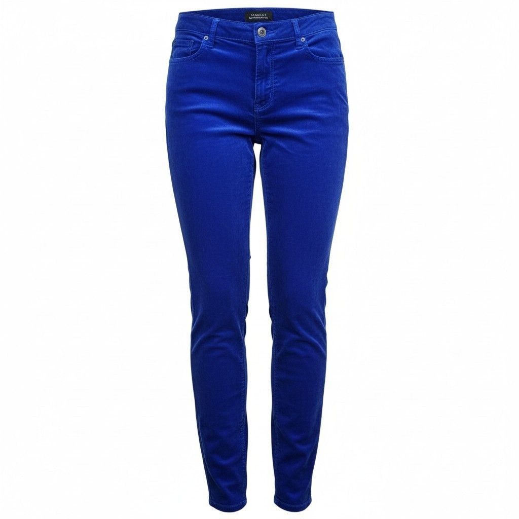 Talbots Talbots Flawless Five Pocket 6L Straight Blue Velour 5pocket Size 28" / US 6 / IT 42 - 1 Thumbnail