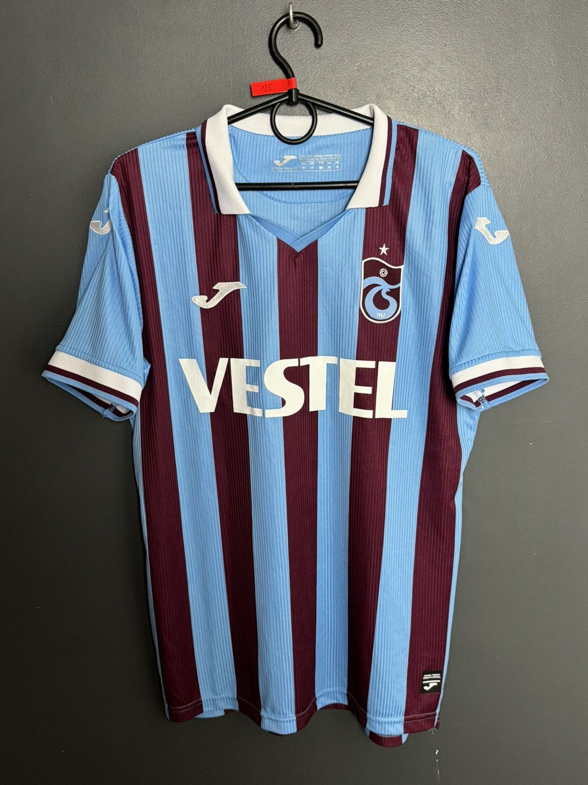Joma Trabzonspor 23/24 Home Football Soccer Jersey T-Shirt Size US M / EU 48-50 / 2 - 1 Thumbnail