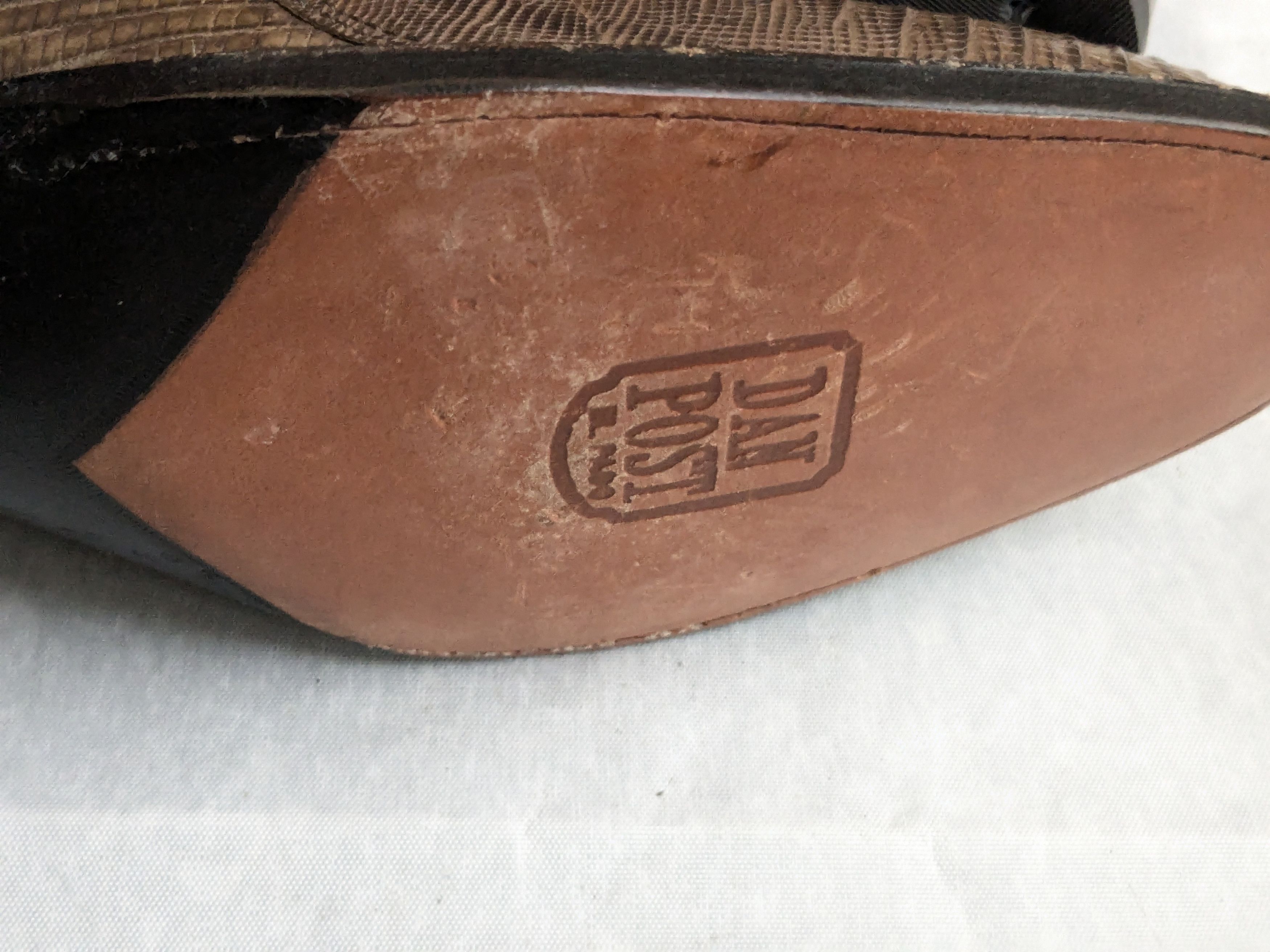 Dan Post Dan Post Cowboy Boots Olive Green Lizard Leather 8.5 Gray Size US 8.5 / EU 41-42 - 17 Thumbnail