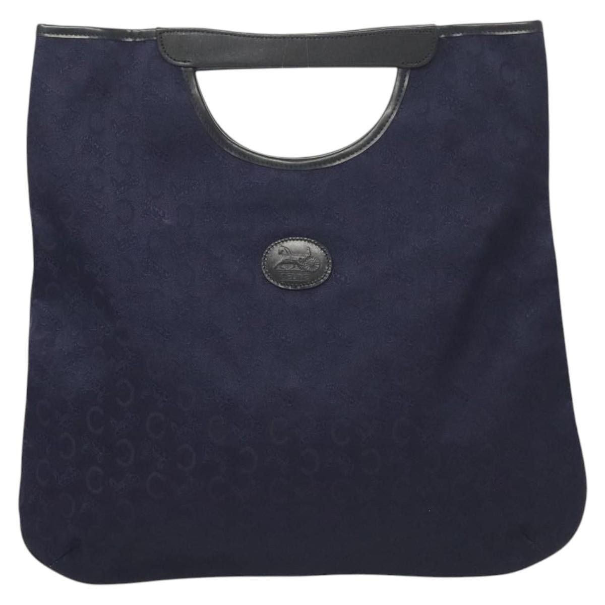 Celine CELINE C Sulky Hand Bag Canvas Navy Size ONE SIZE - 2 Thumbnail