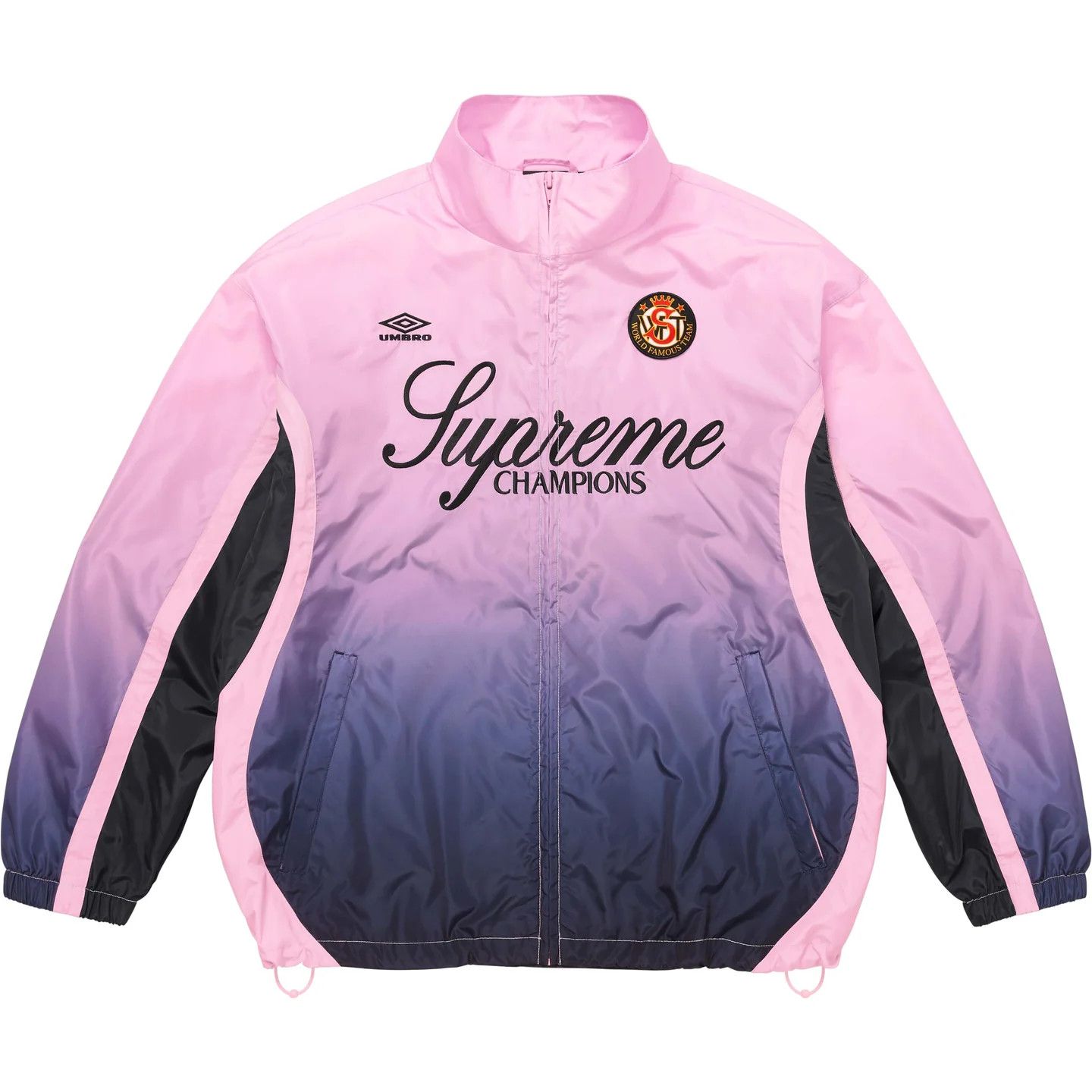 ジャケット・アウター Supreme Umbro Track Jacket Dusty Plum XL 希少XL！Supreme×UmbroトラックジャケットDUSTY PLUM Supreme/Umbro