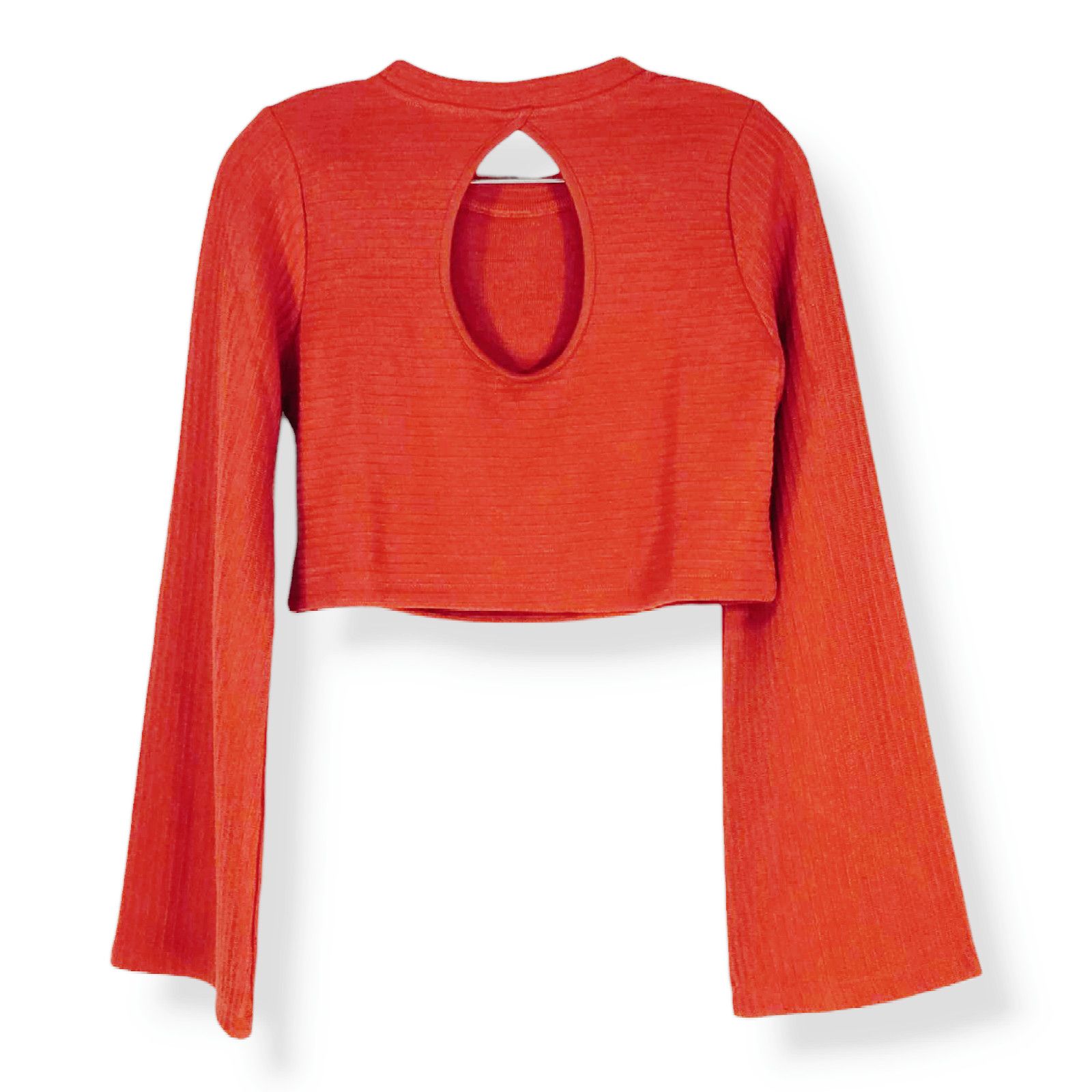 Other NWOT Band of the Free Alize Rust Ribbed Crop Top XS 2 Boho Size XS / US 0-2 / IT 36-38 - 5 Thumbnail