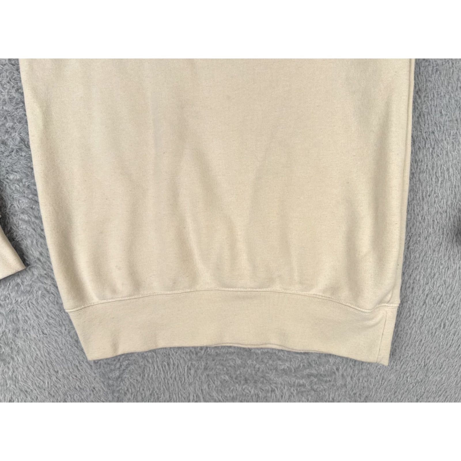The North Face The North Face Sweatshirt Mens XS Ivory Crew Neck Polyester Jersey Fabric Size XS / US 0-2 / IT 36-38 - 5 Thumbnail