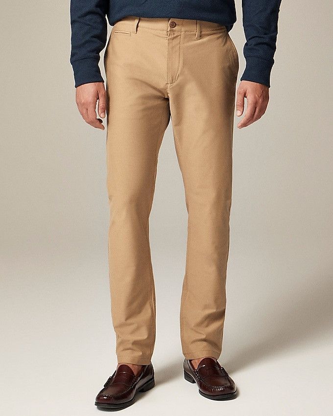 J.Crew J. Crew 32 X 34 Khaki Tan Slim Fit Flex Tech Pant Chino Size US 32 / EU 48 - 1 Thumbnail