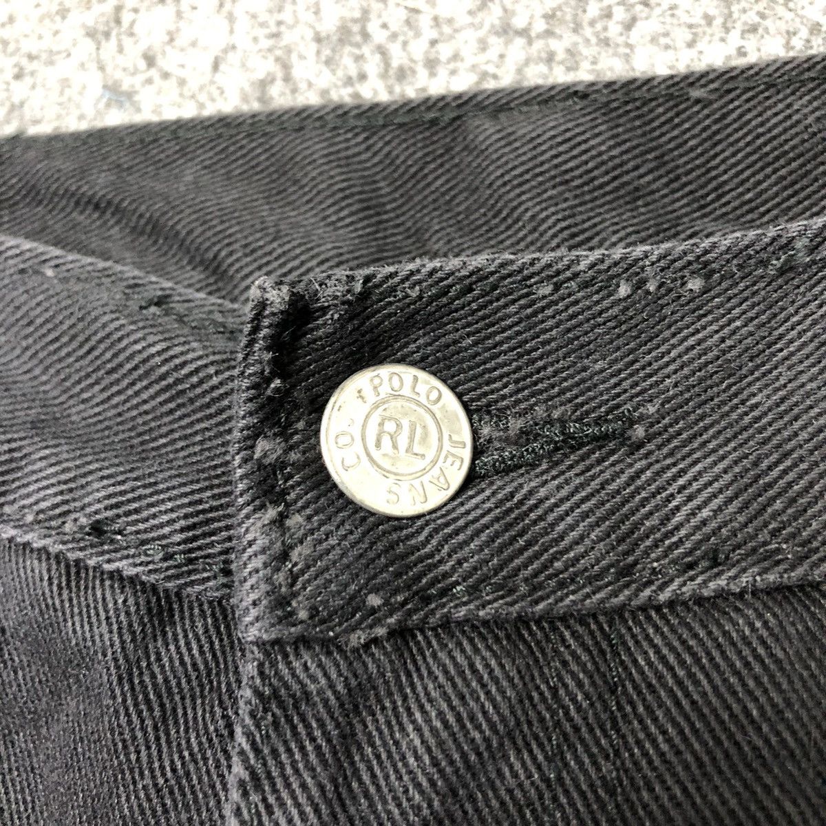 Ralph Lauren 💢Rare💢 Vintage RL RALPH LAUREN Baggy Denim Jeans Size US 36 / EU 52 - 7 Thumbnail