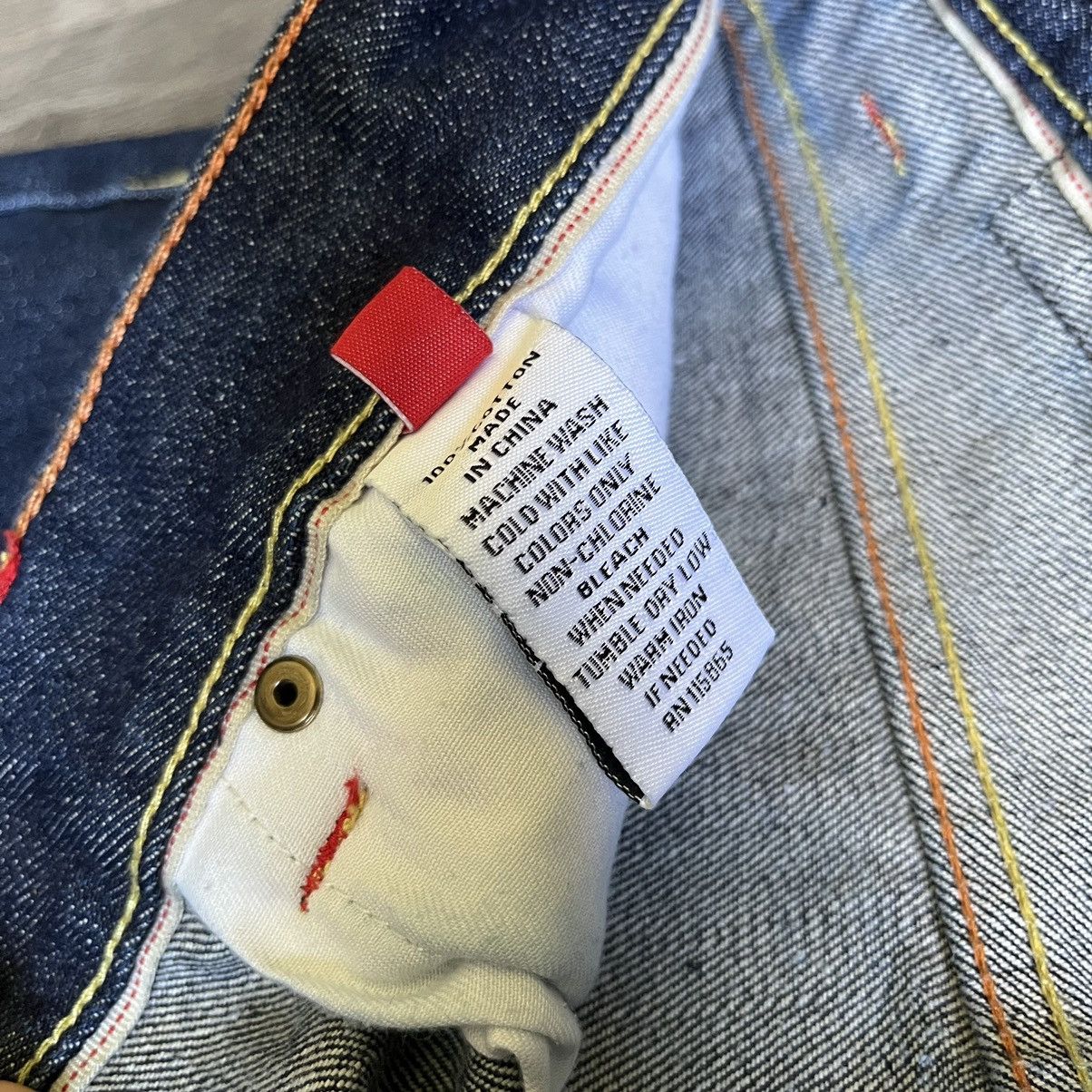 Ciano Farmer Vintage Ciano Farmer C Star Japanese Face Denim Jeans 36x32 Size US 36 / EU 52 - 13 Thumbnail