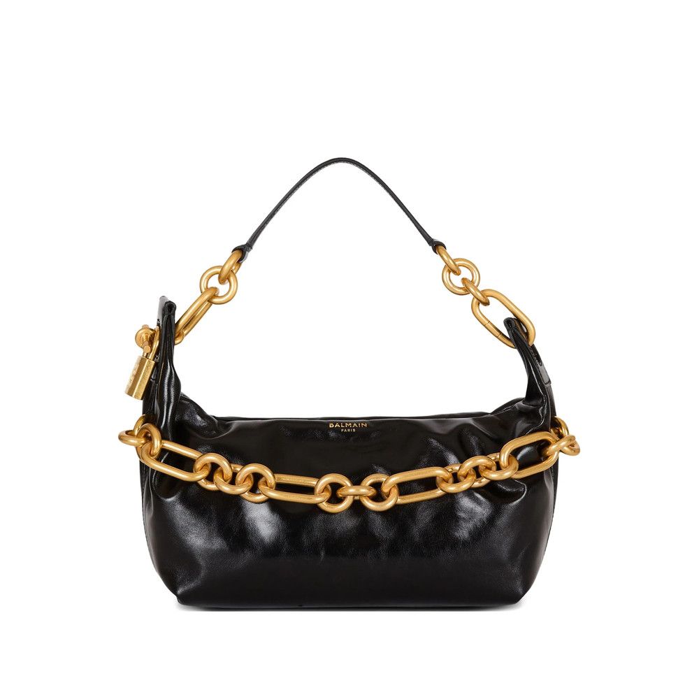 Balmain BLACK Shoulder Bags