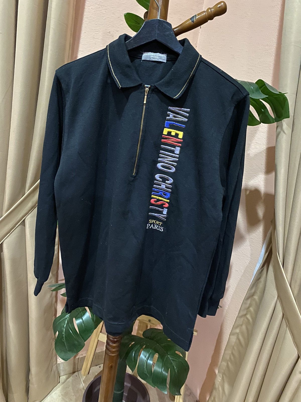 Vintage VINTAGE VALENTINO CHRISTY HALF ZIPPER Size US M / EU 48-50 / 2 - 4 Thumbnail