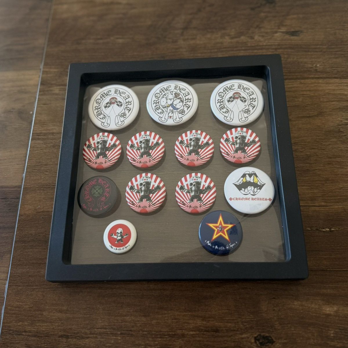 Chrome Hearts × Matty Boy Chrome Hearts x Matty Boy Set of 4 Pins