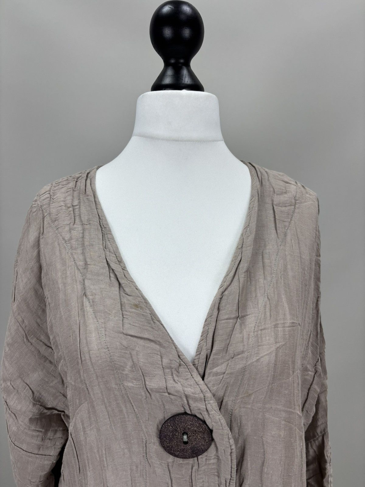 Other Womens cardigan Grizas Size L Color Gray Size L / US 10 / IT 46 - 3 Thumbnail