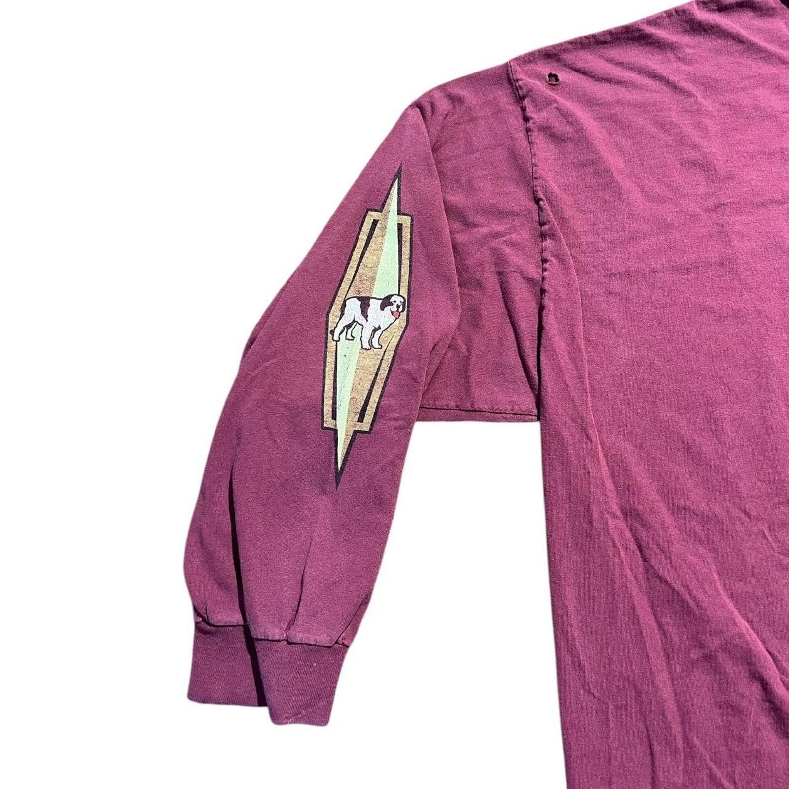 Big Dogs Vintage Big Dogs Maroon Longsleeve Shirt Size US XXL / EU 58 / 5 - 5 Thumbnail