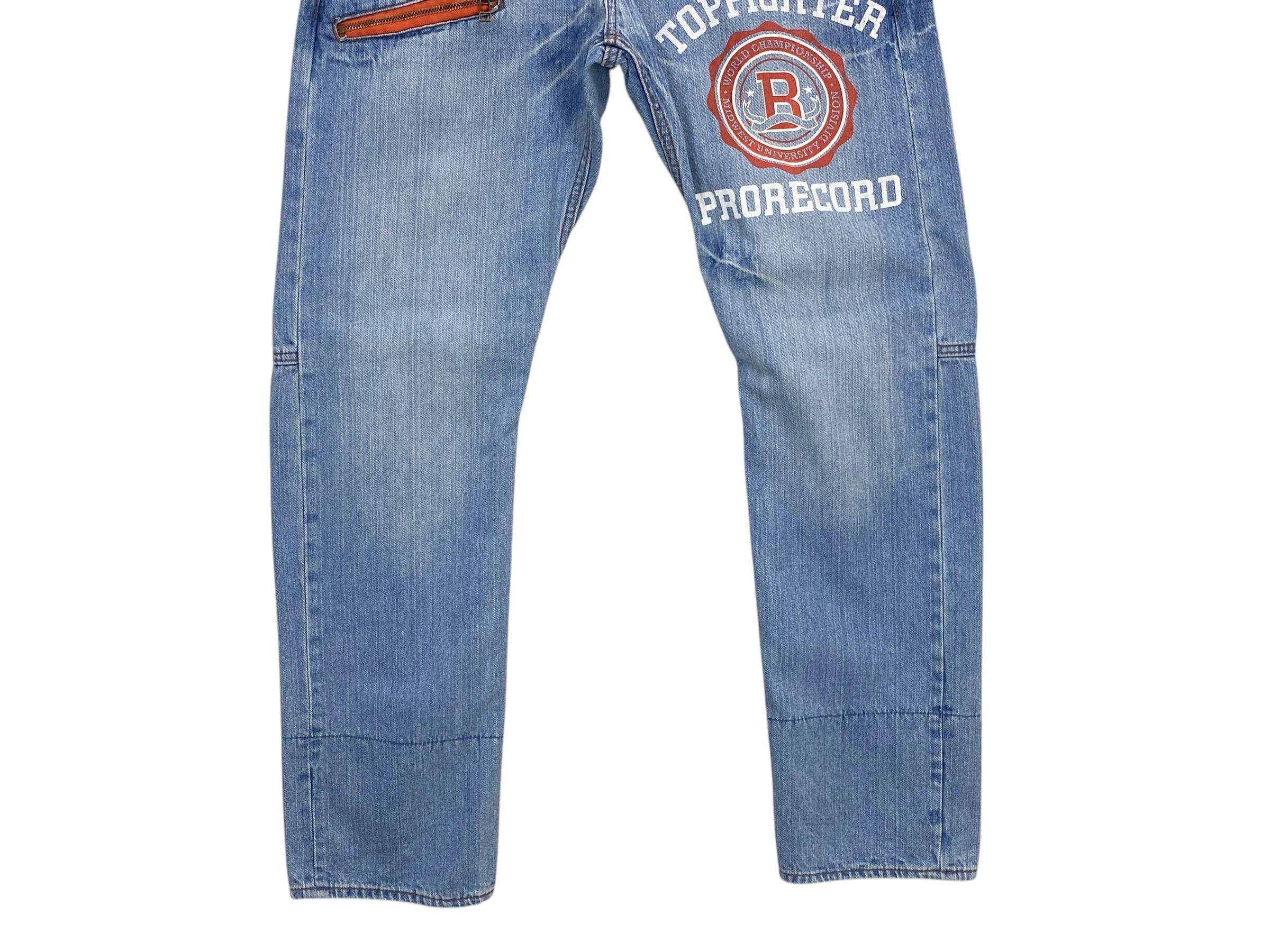 Japanese Brand Dominates Jeans Double Waist Jeans Japanese Jeans Size US 32 / EU 48 - 5 Thumbnail