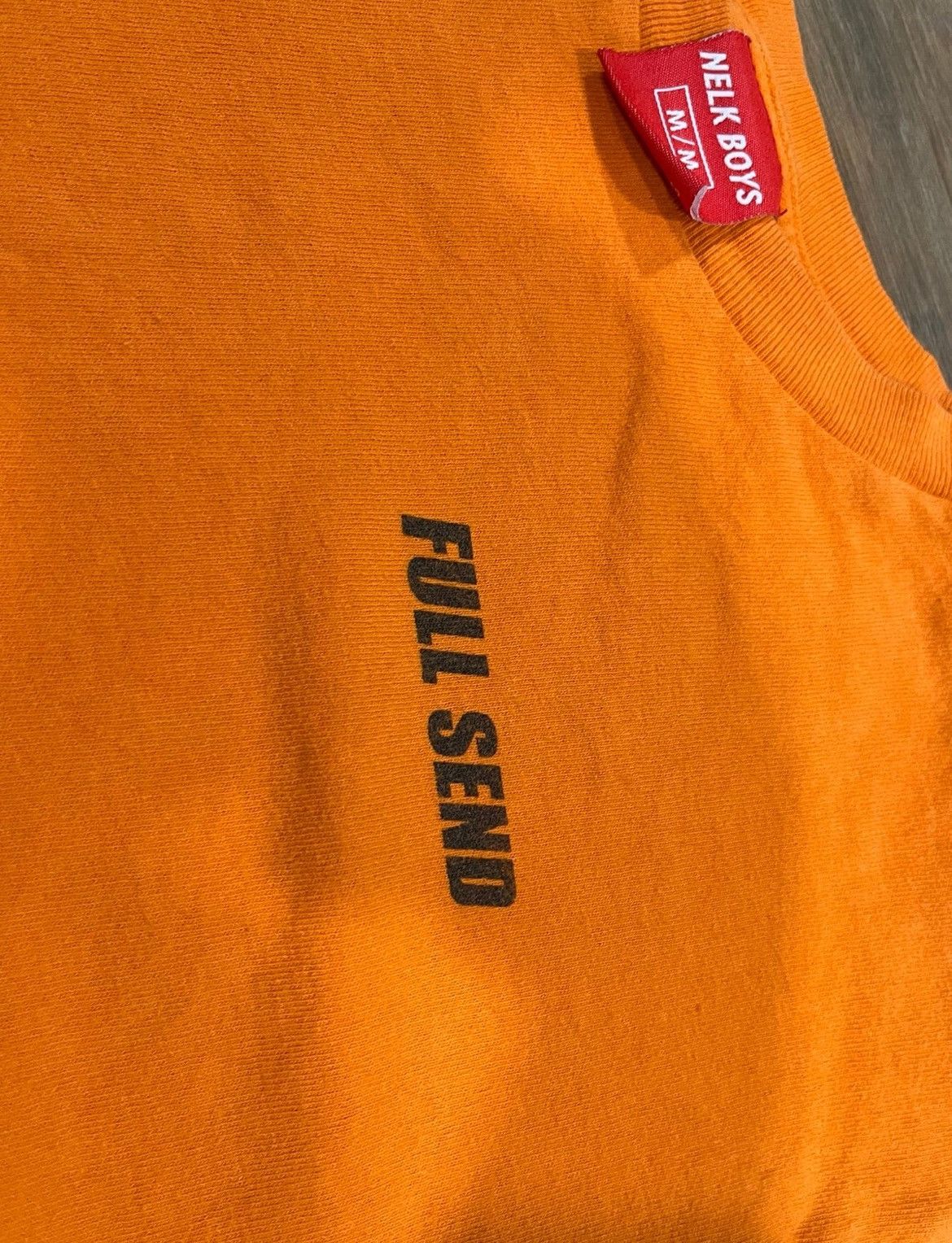 Full Send Orange Full Send Tee by Nelk Boys Size US M / EU 48-50 / 2 - 5 Thumbnail