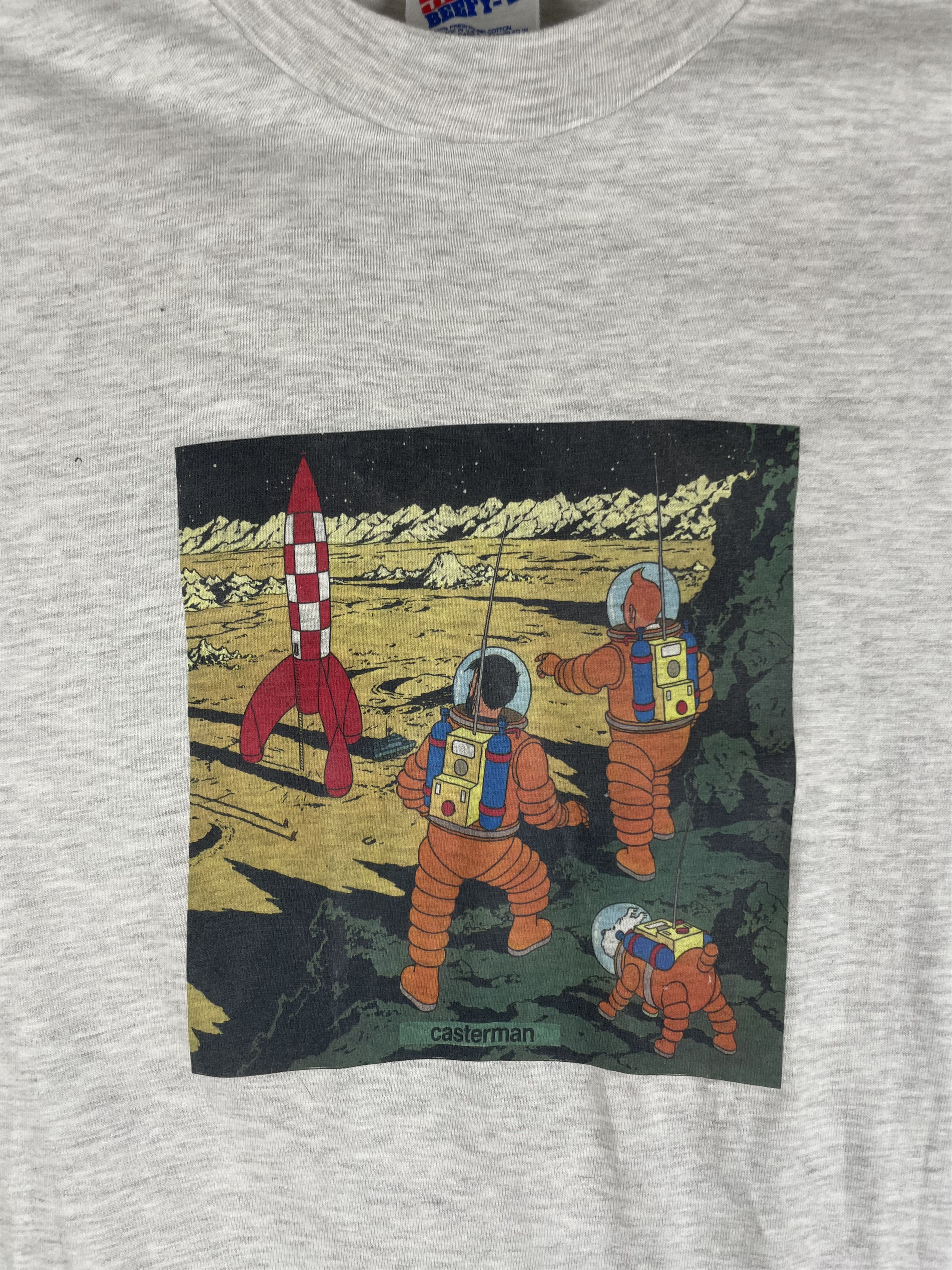 Japanese Brand Vintage Casterman Anime Tee 90s Size US S / EU 44-46 / 1 - 3 Thumbnail